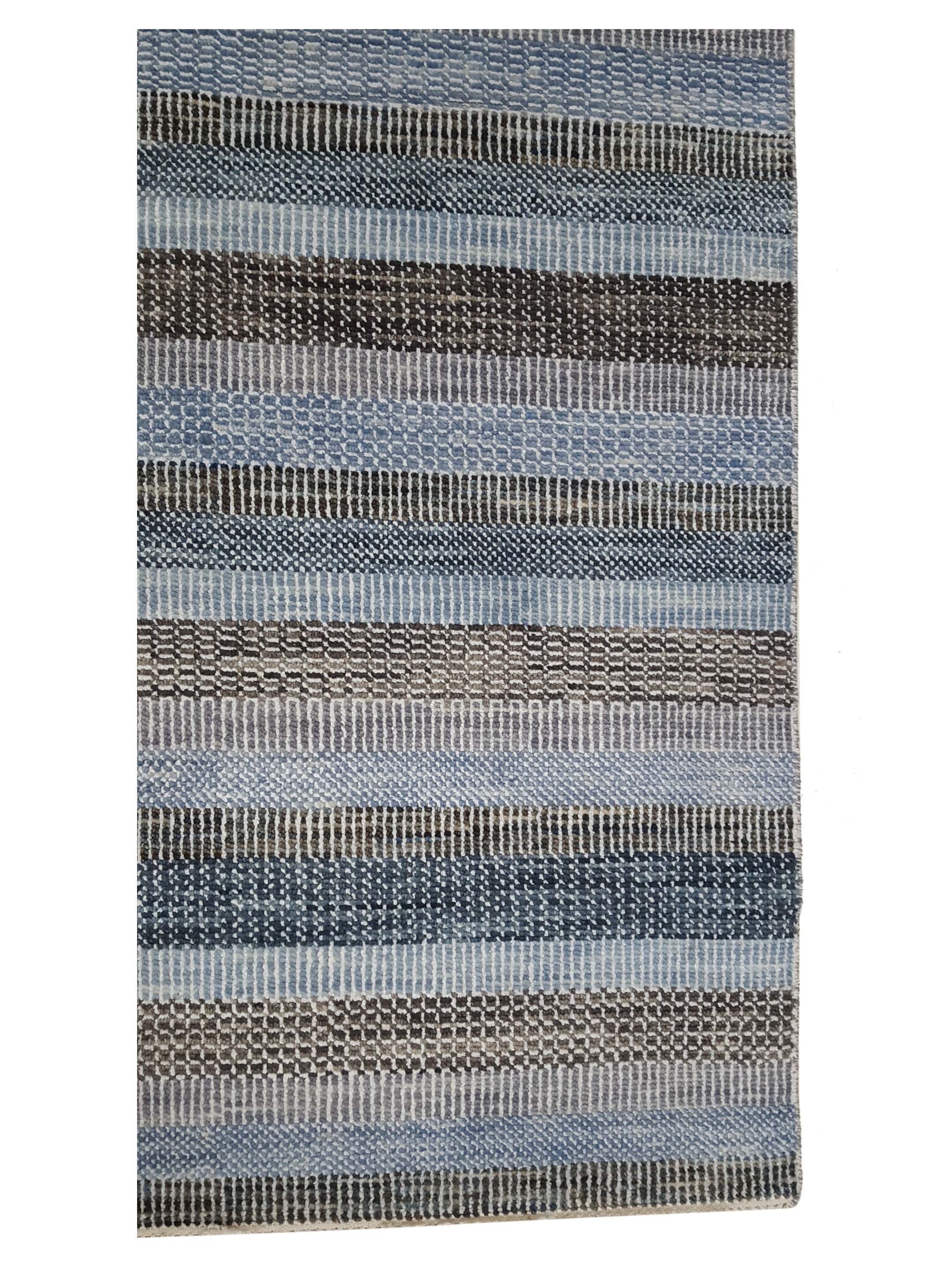 Flute Hand Knotted Multi 8x10 - Image 4 of 6