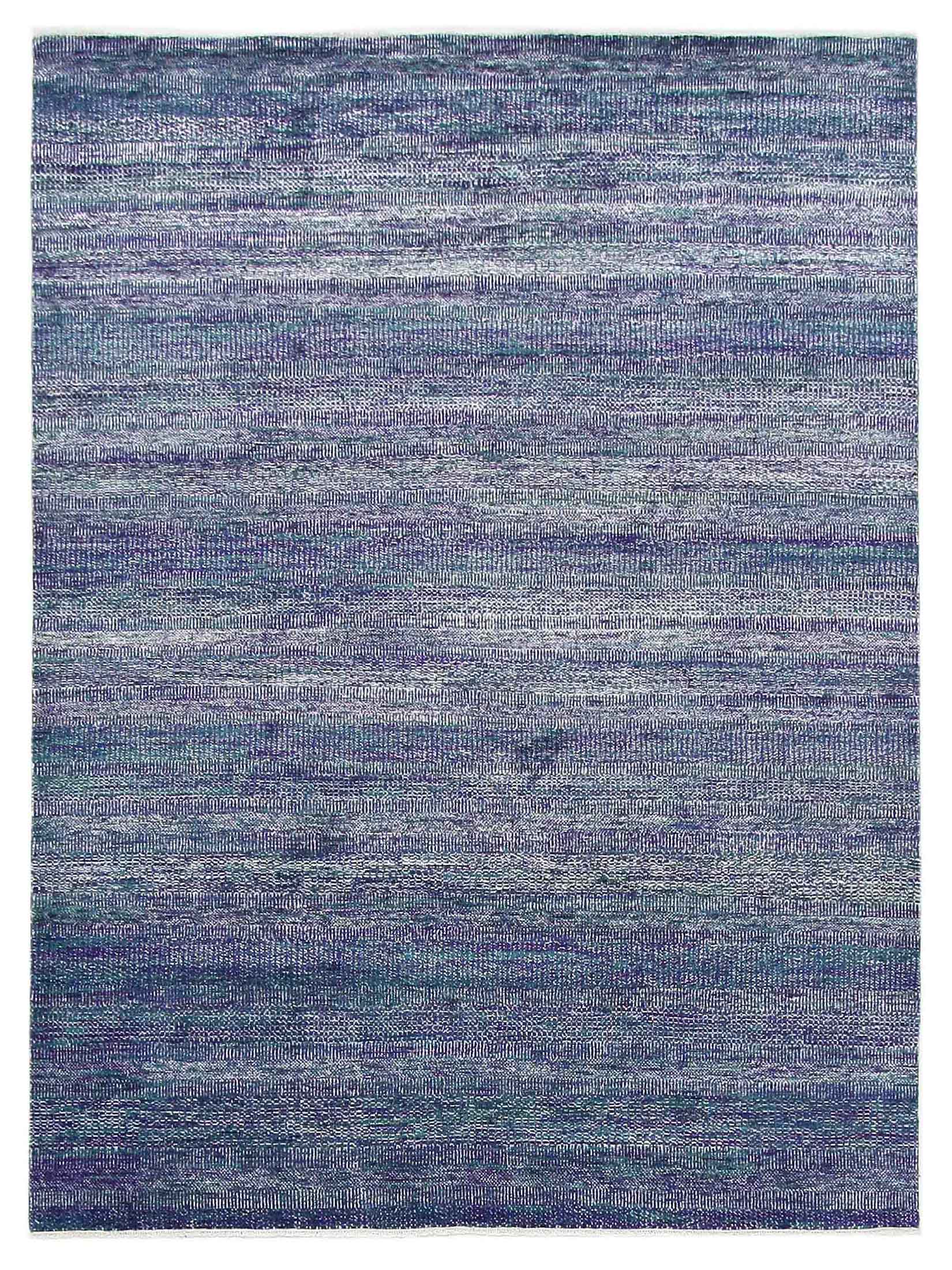 Flute Hand Knotted Purple 9x12