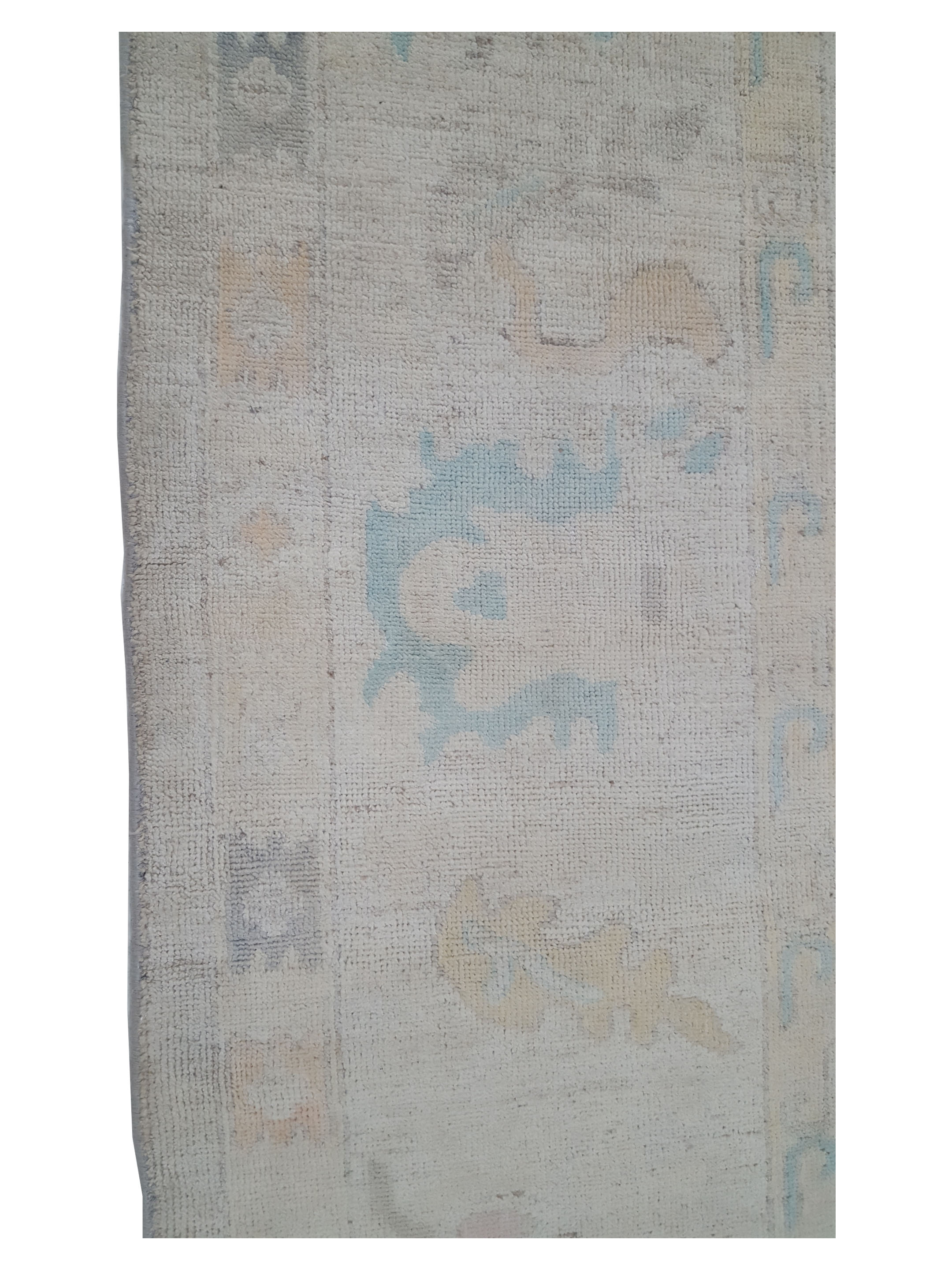 Ushak Wool Weft Hand Knotted Beige 12x15 - Image 3 of 7