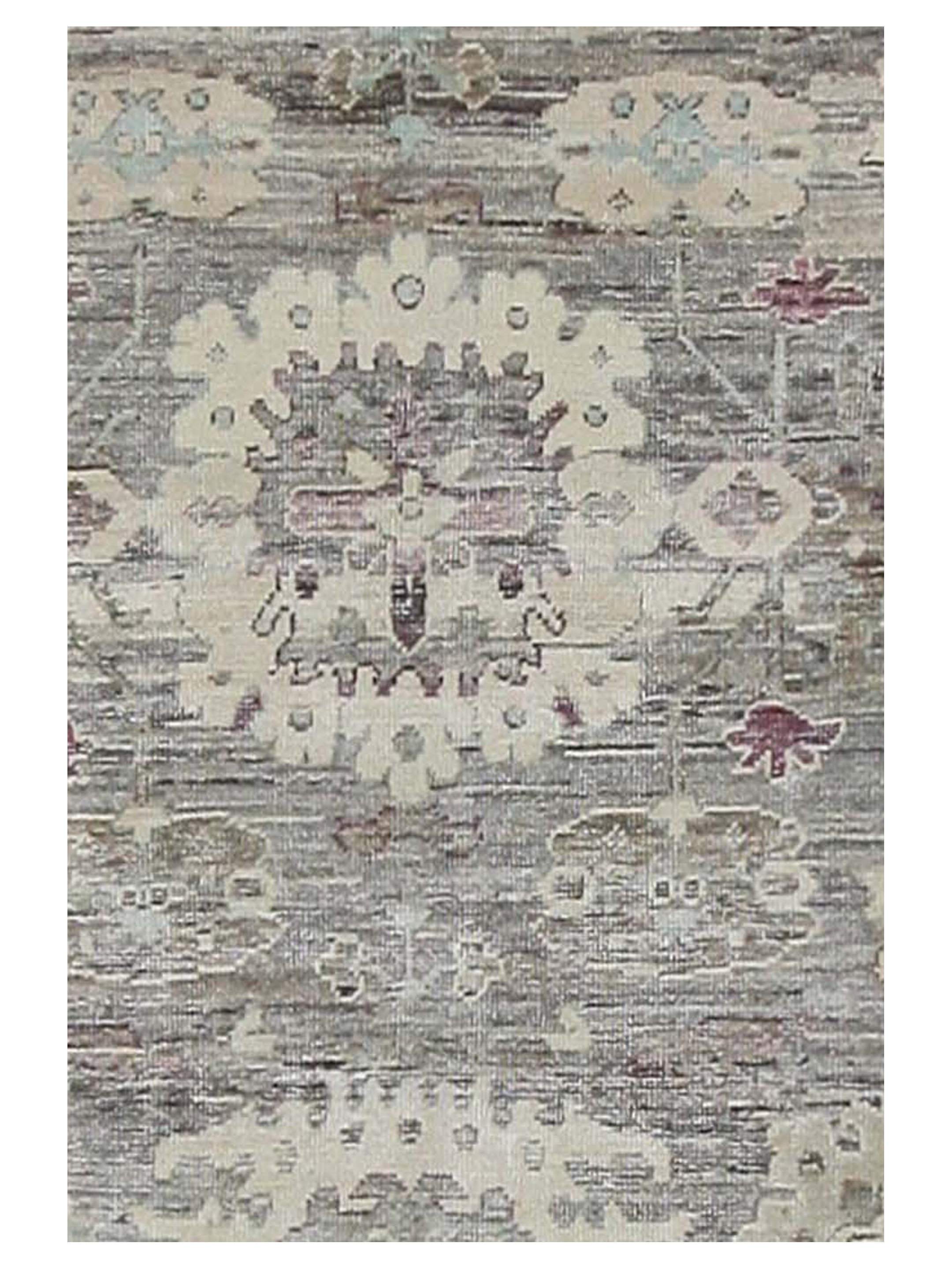 Ushak Wool Weft Hand Knotted Lt.Brown 8x10 - Image 5 of 7