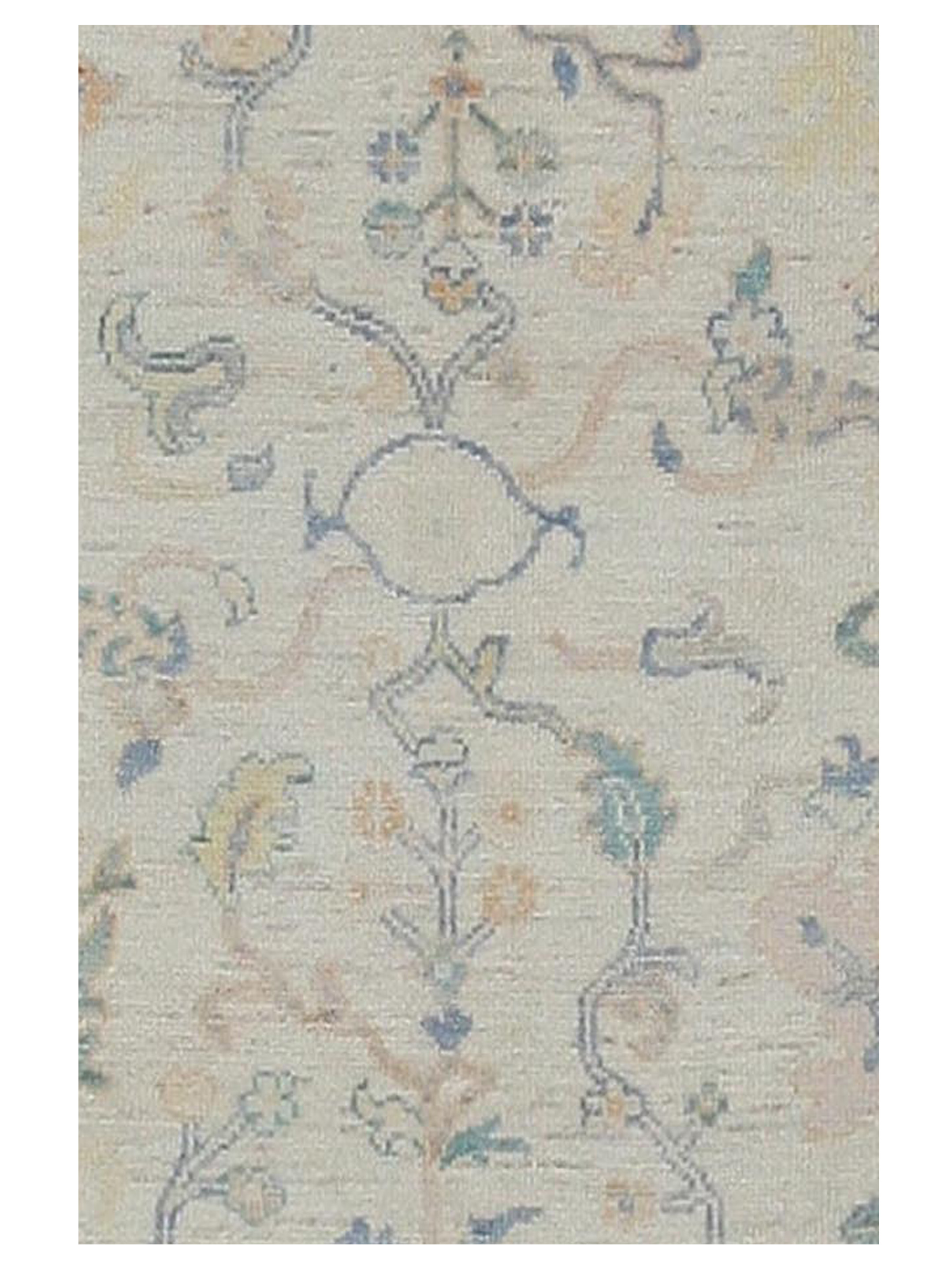 Ushak Wool Weft Hand Knotted Lime 8x10 - Image 5 of 7