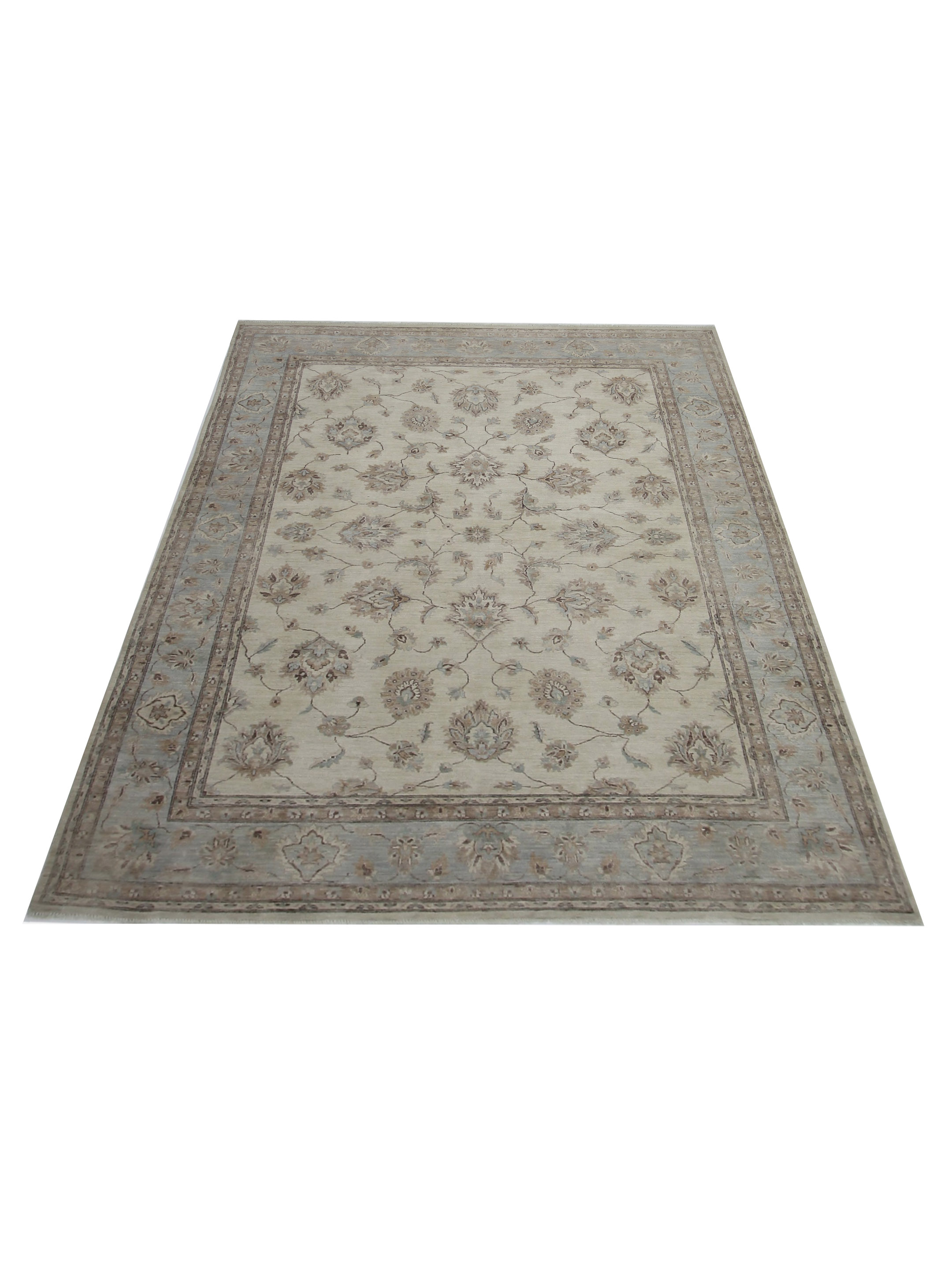 Ziegler Hand Knotted Beige 9x12 - Image 2 of 6