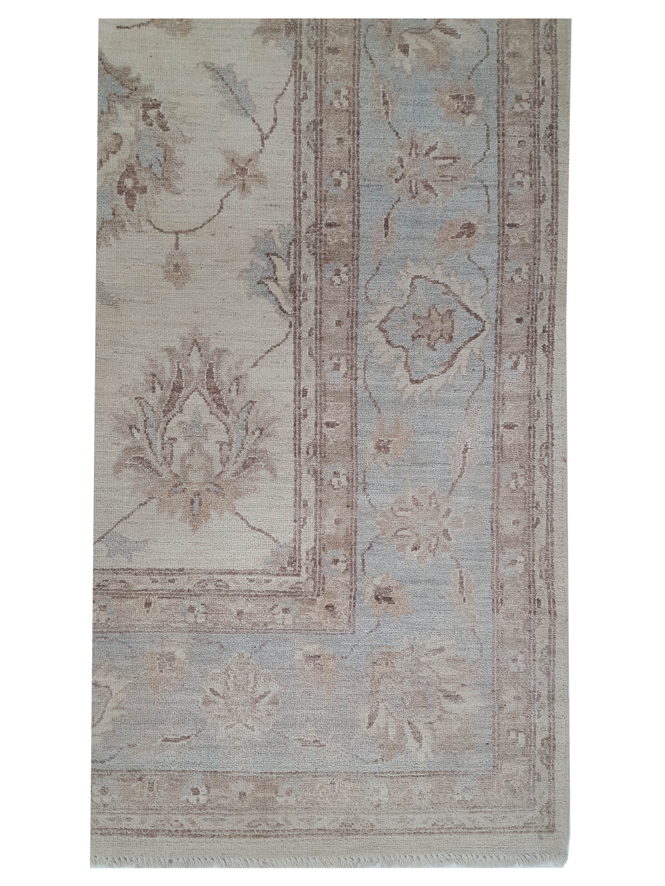 Ziegler Hand Knotted Beige 9x12 - Image 3 of 6