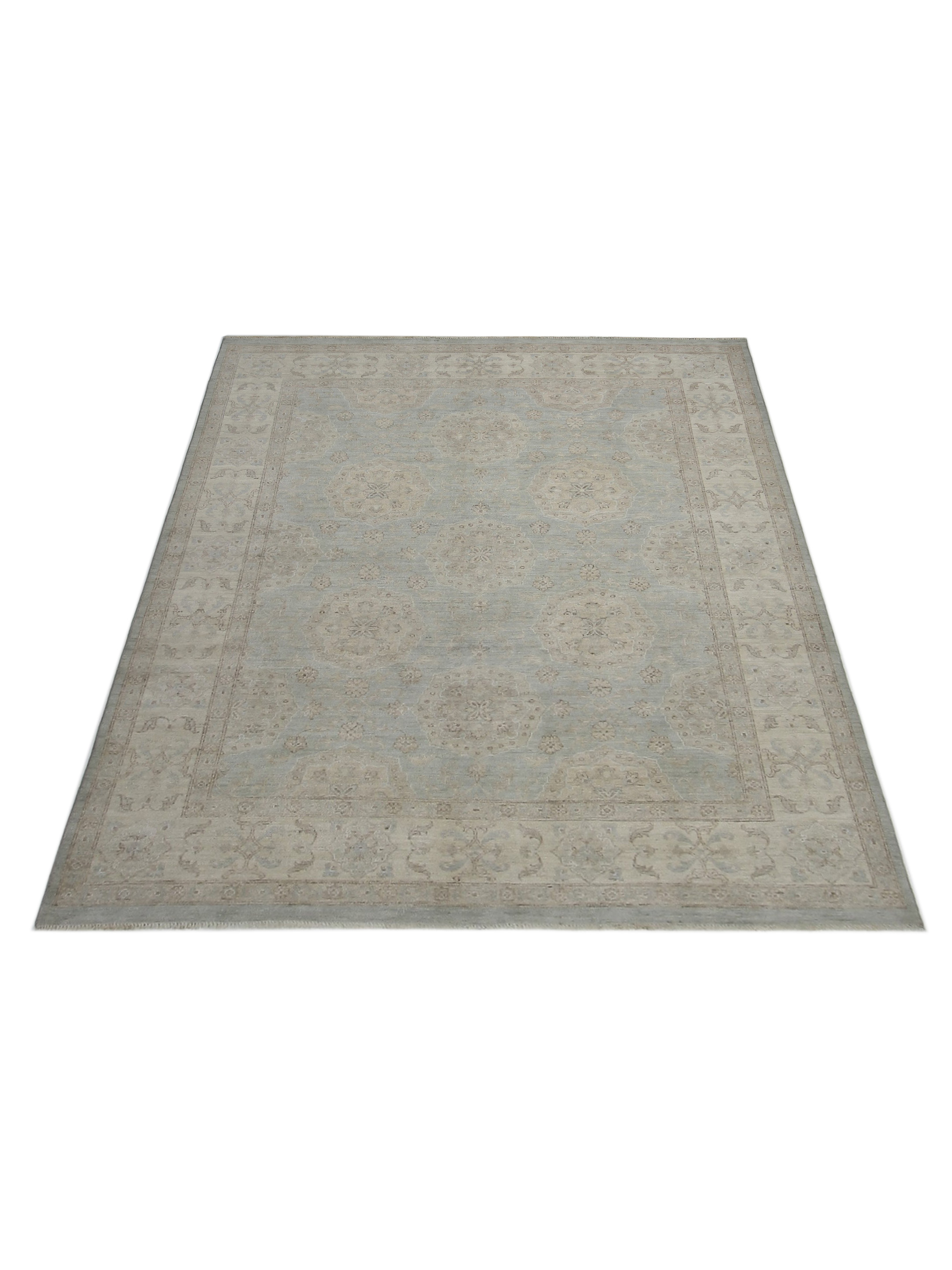 Ziegler Hand Knotted Lt.Grey 8x10 - Image 2 of 7