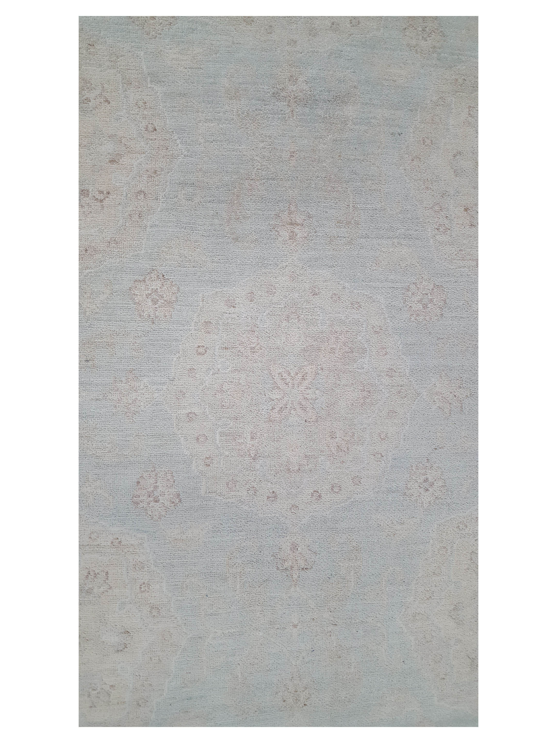 Ziegler Hand Knotted Lt.Grey 8x10 - Image 5 of 7