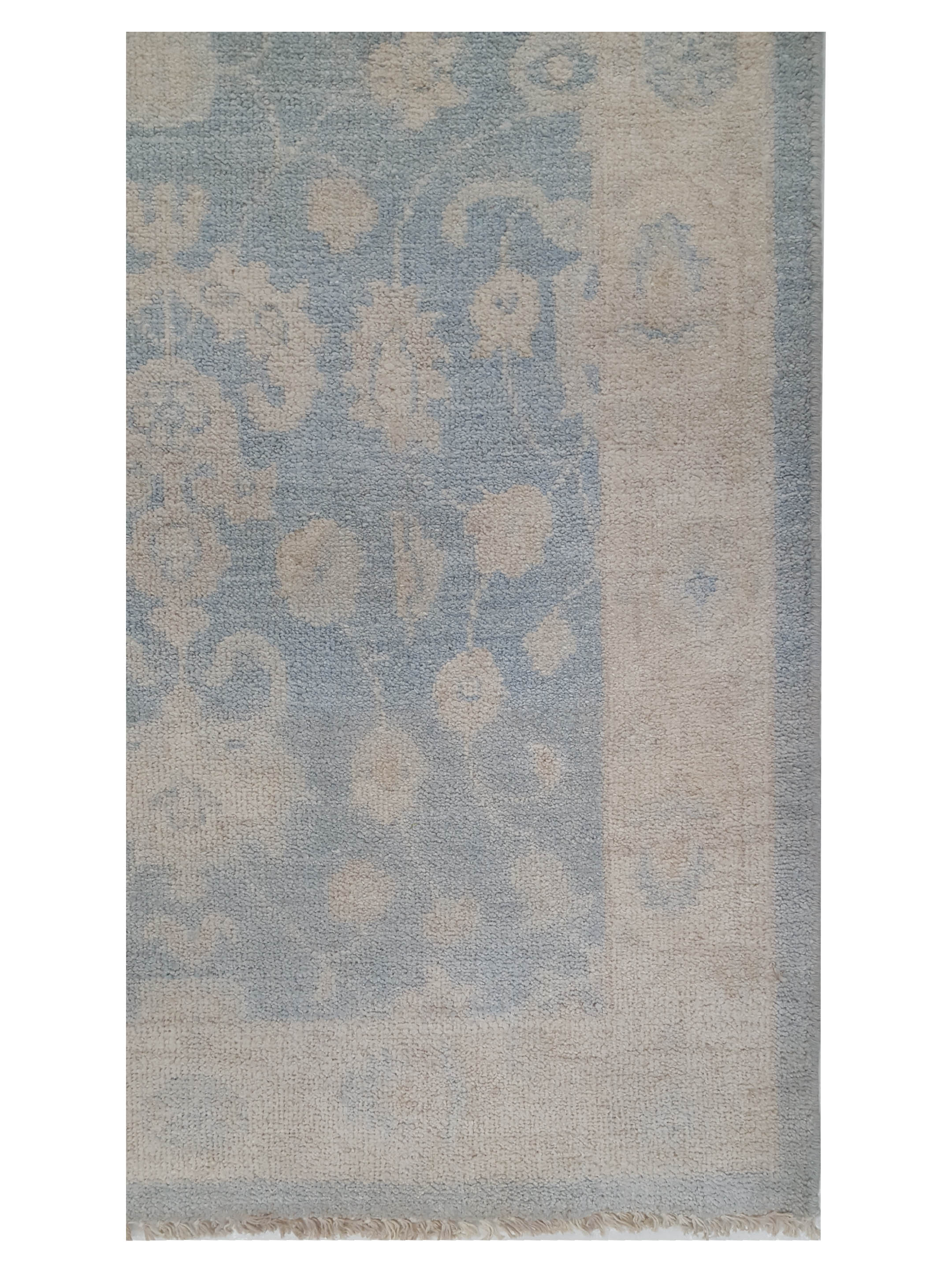 Ziegler Hand Knotted Lt.Blue 3x13 - Image 4 of 7