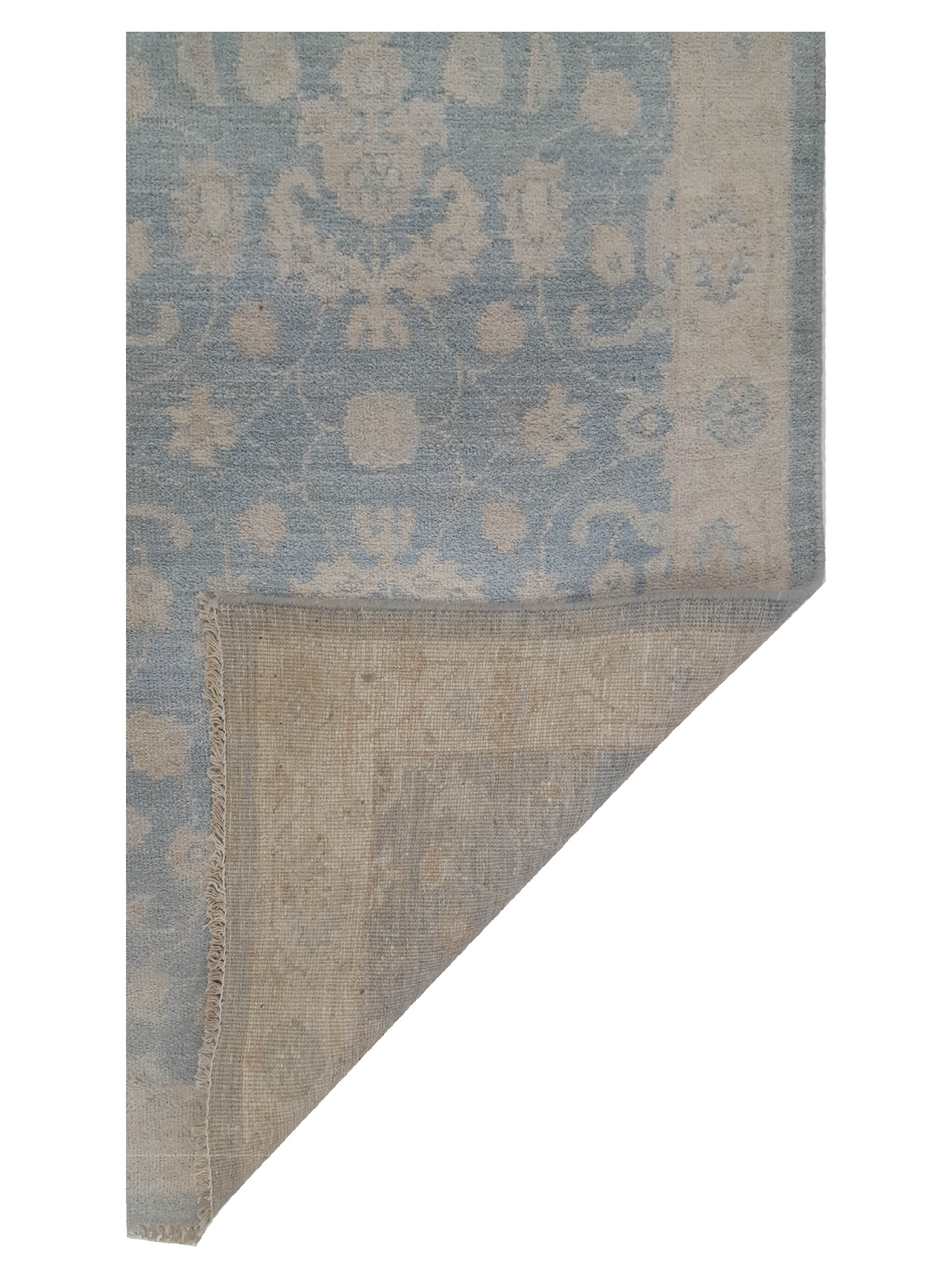 Ziegler Hand Knotted Lt.Blue 3x13 - Image 7 of 7
