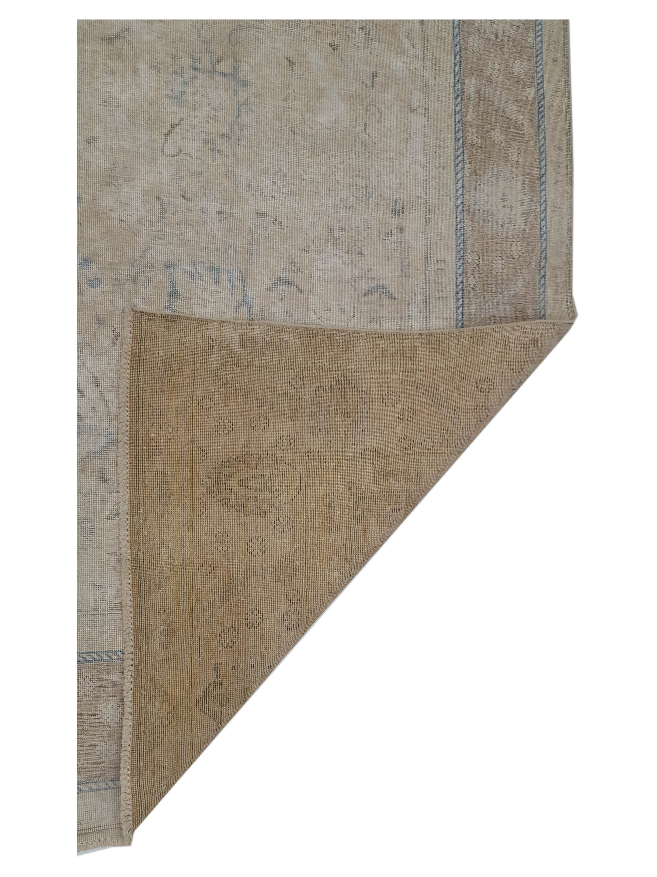 Vintage Hand Knotted Beige 11x14 - Image 3 of 7