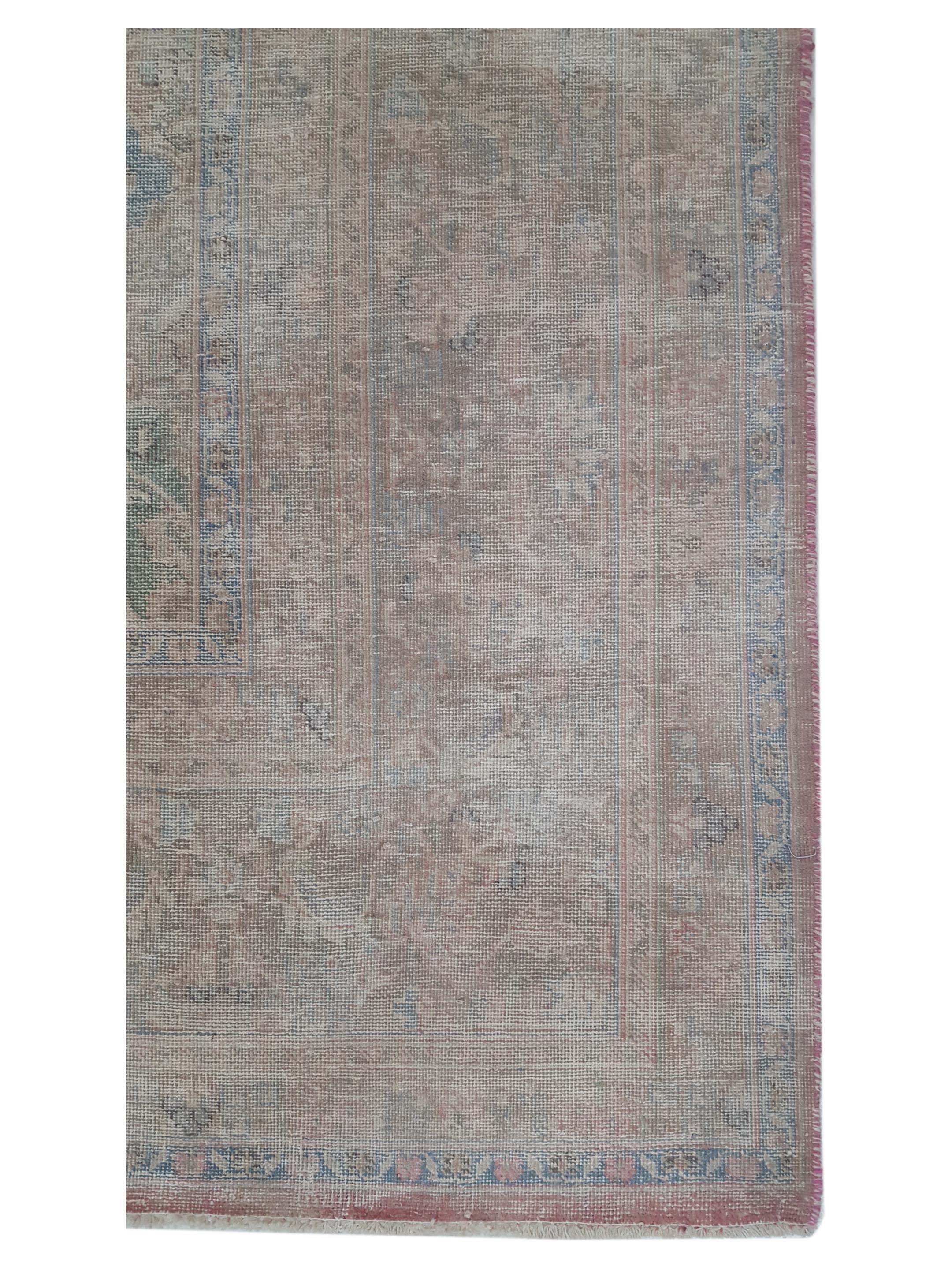 Vintage Hand Knotted Samen 10x13 - Image 4 of 6