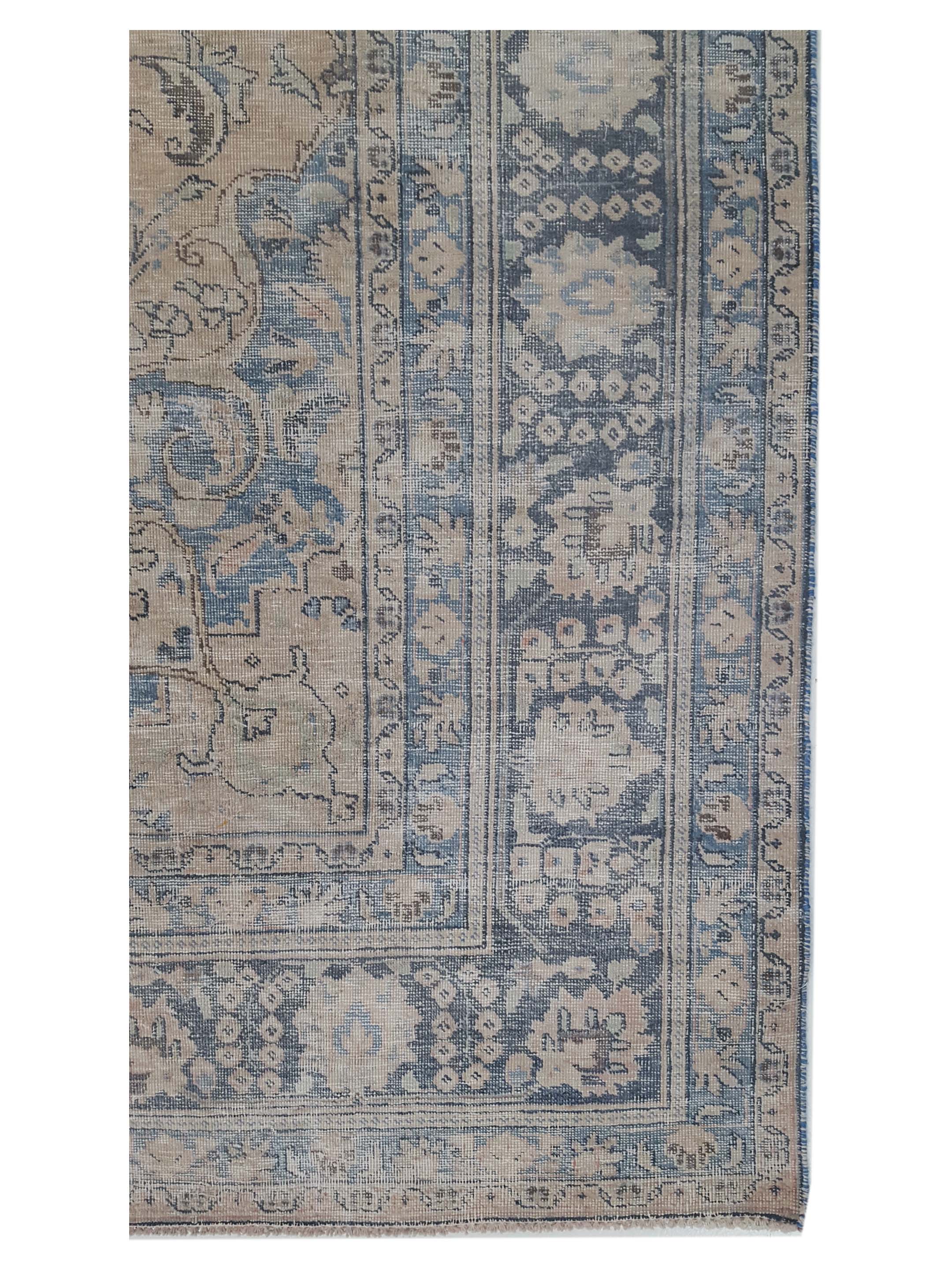 Vintage Hand Knotted Samen 8x11 - Image 4 of 7