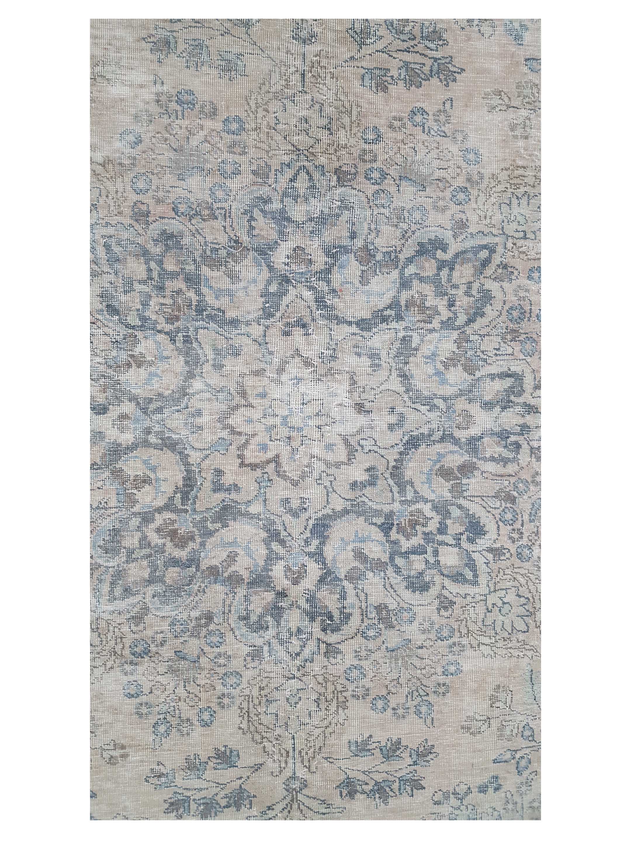 Vintage Hand Knotted Samen 8x11 - Image 5 of 7
