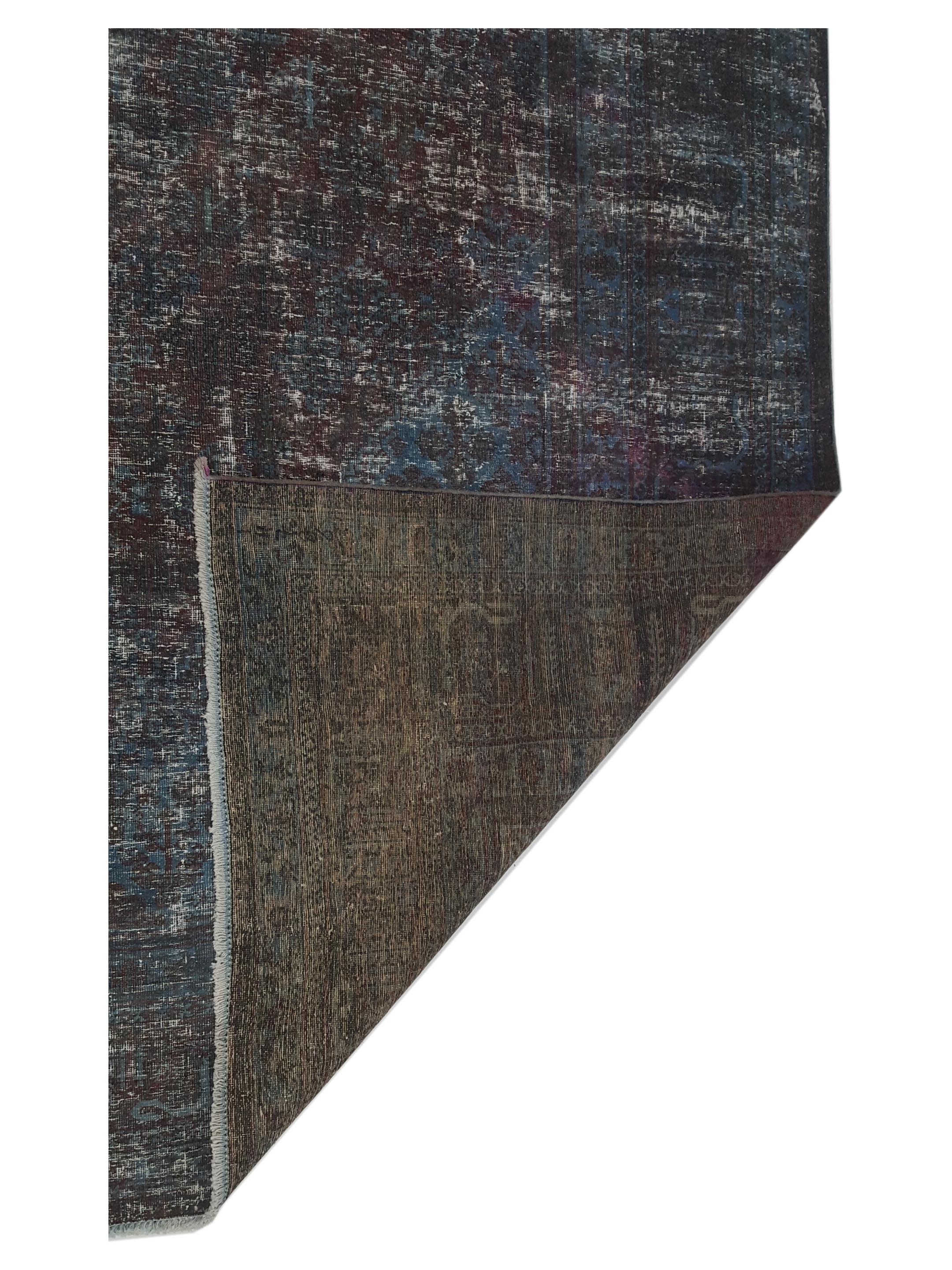 Overdyed Hand Knotted Teal 11x15 - Image 3 of 7