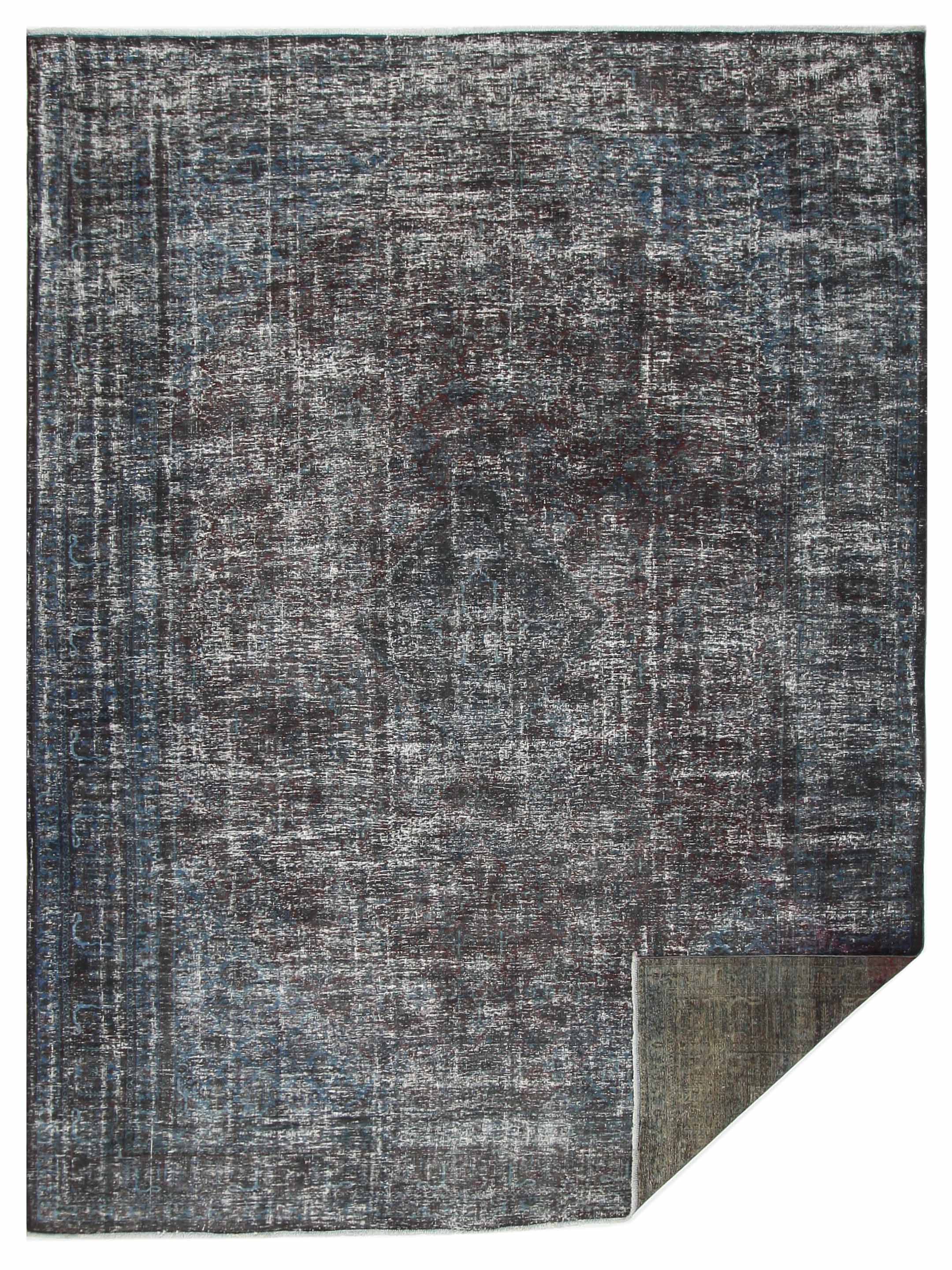 Overdyed Hand Knotted Teal 11x15 - Image 7 of 7