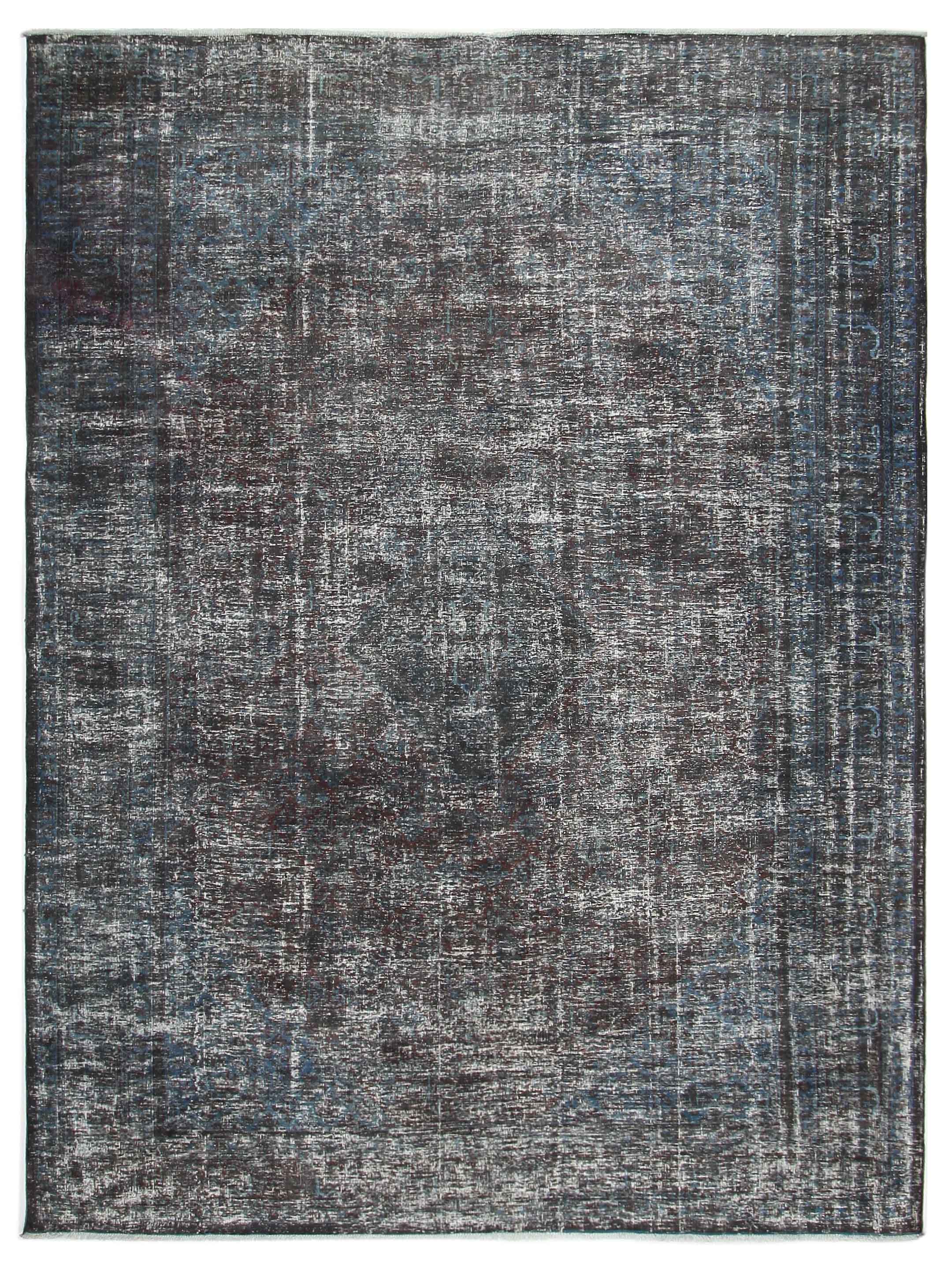 Overdyed Hand Knotted Teal 11x15