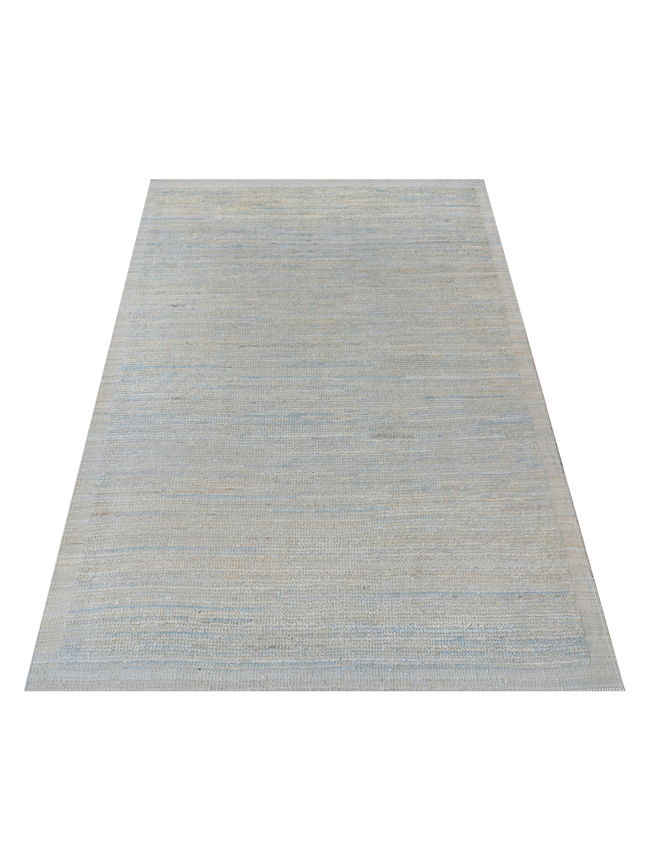 Moroccan Hand Knotted Lt.Blue 4x6 - Image 2 of 6