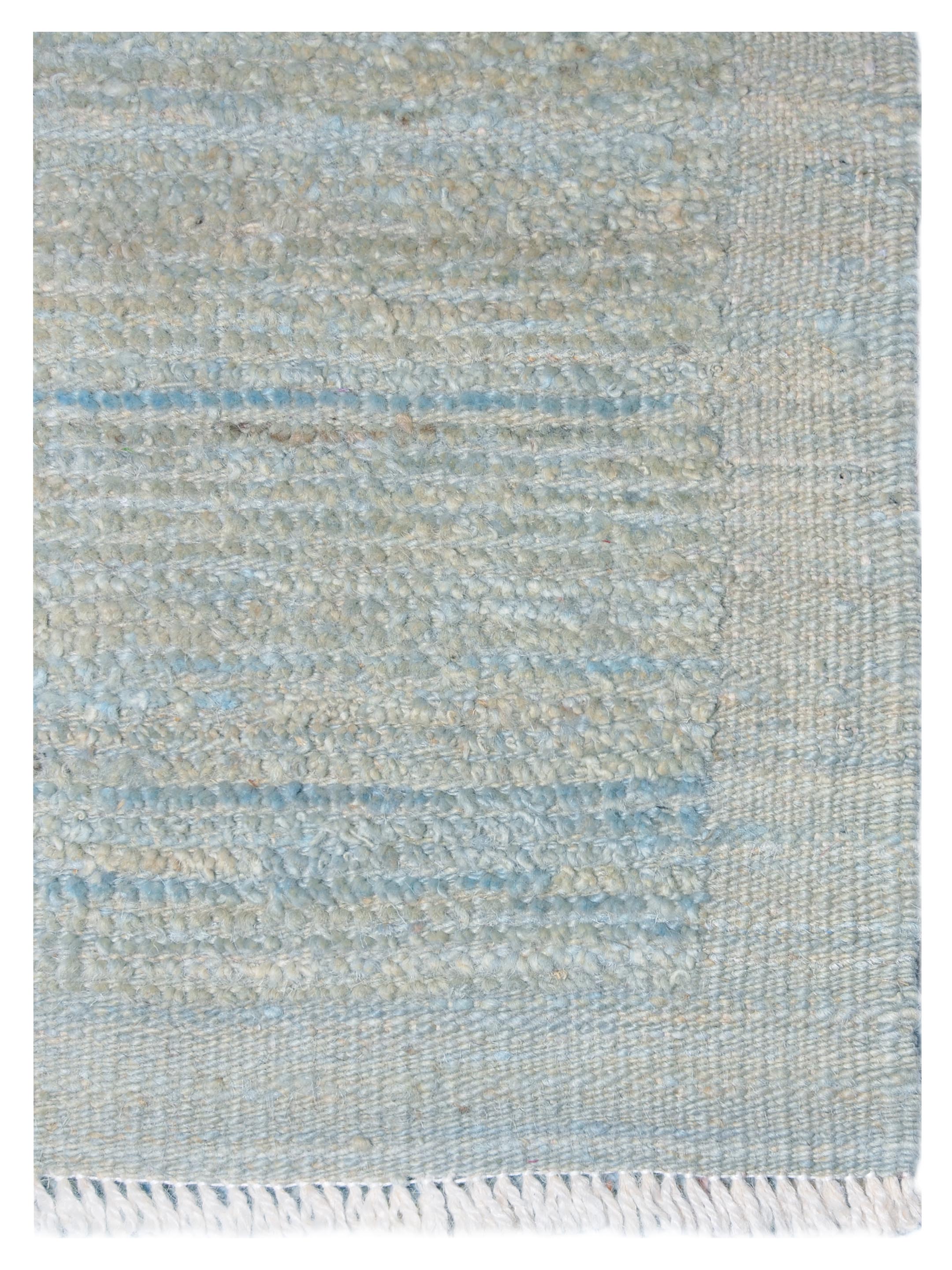 Moroccan Hand Knotted Lt.Blue 4x6 - Image 3 of 6