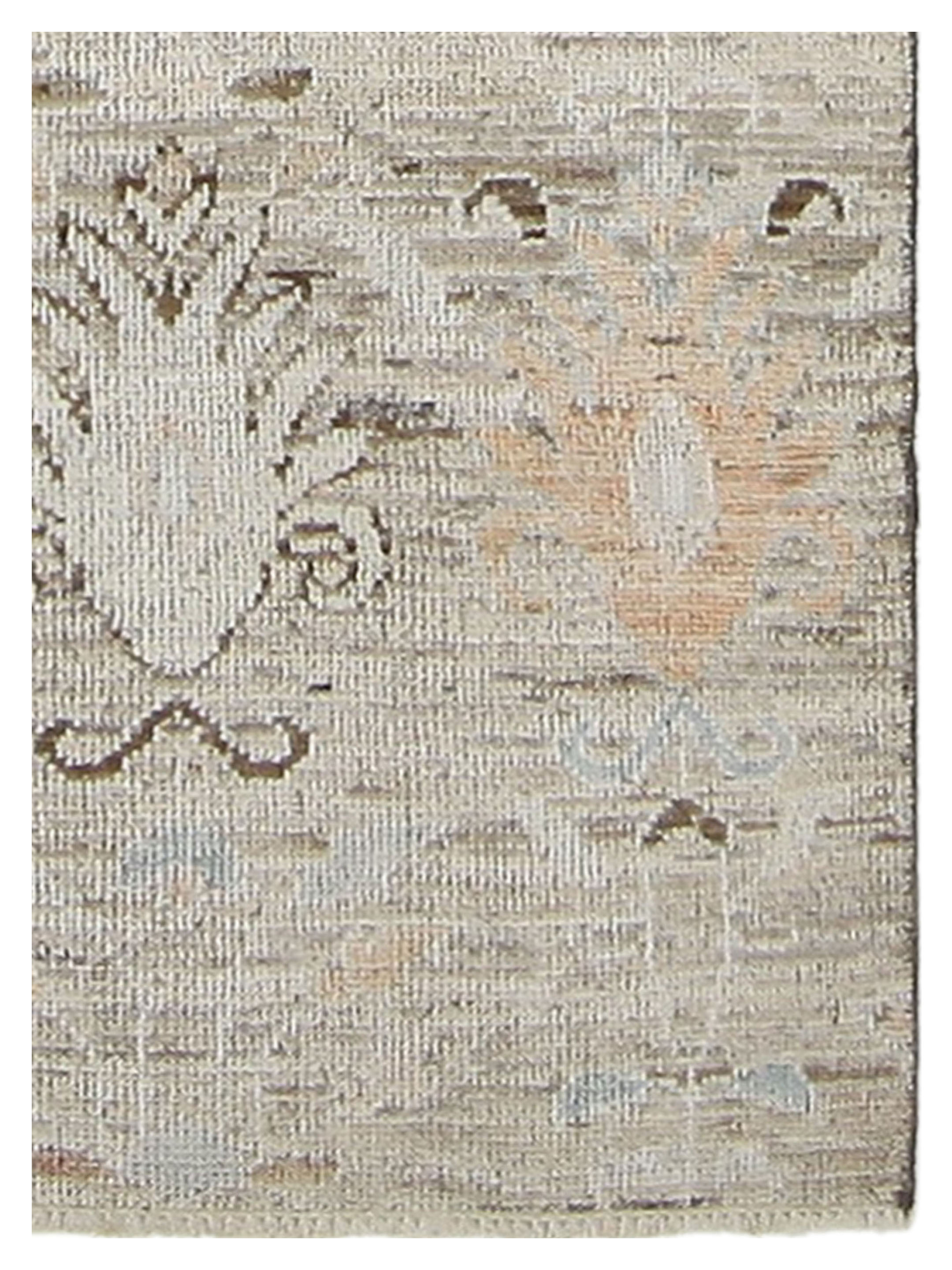 Ushak Wool Weft Hand Knotted Brown 2x8 - Image 3 of 4