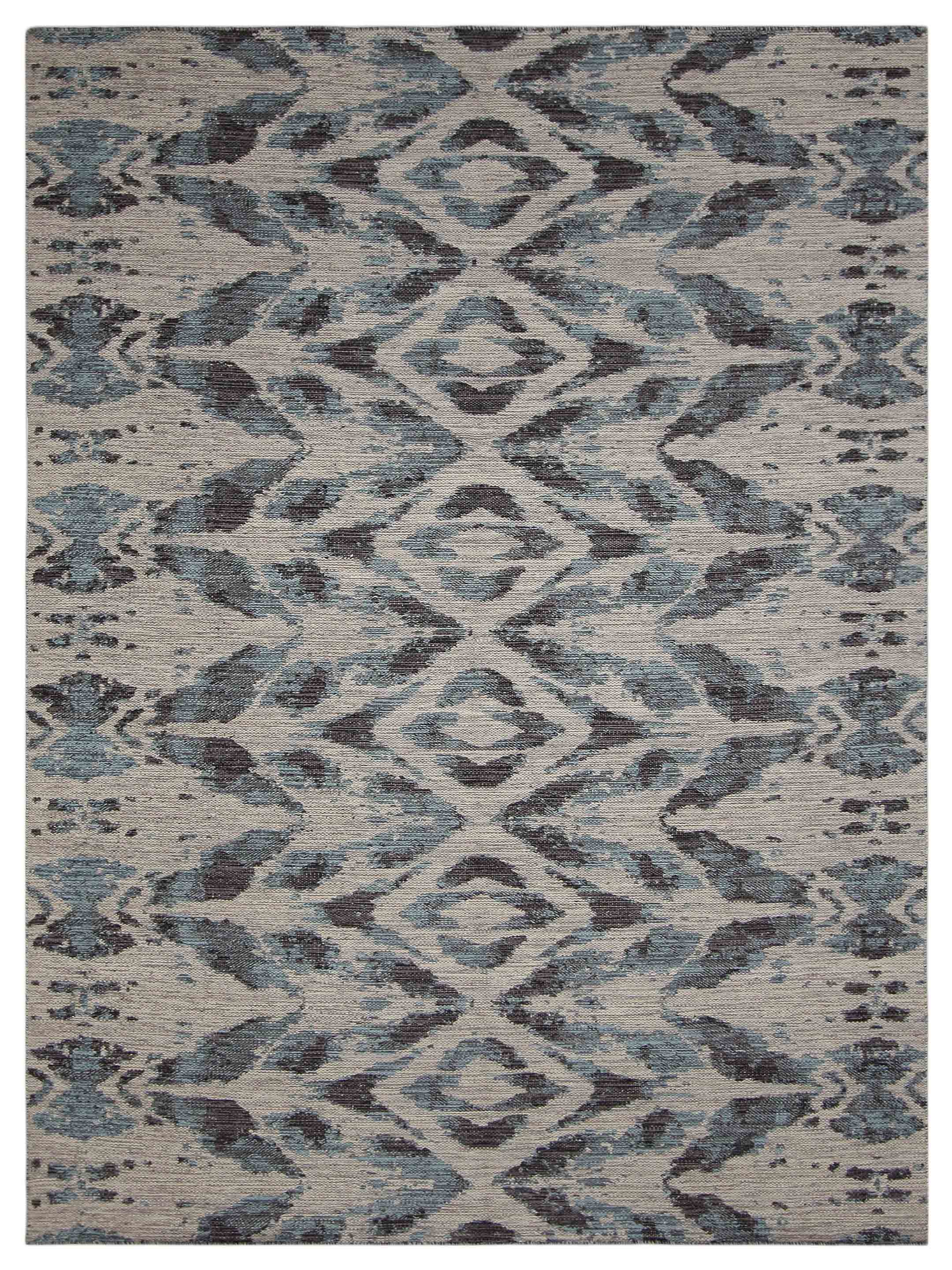 Meditarian Hand Knotted Grey
