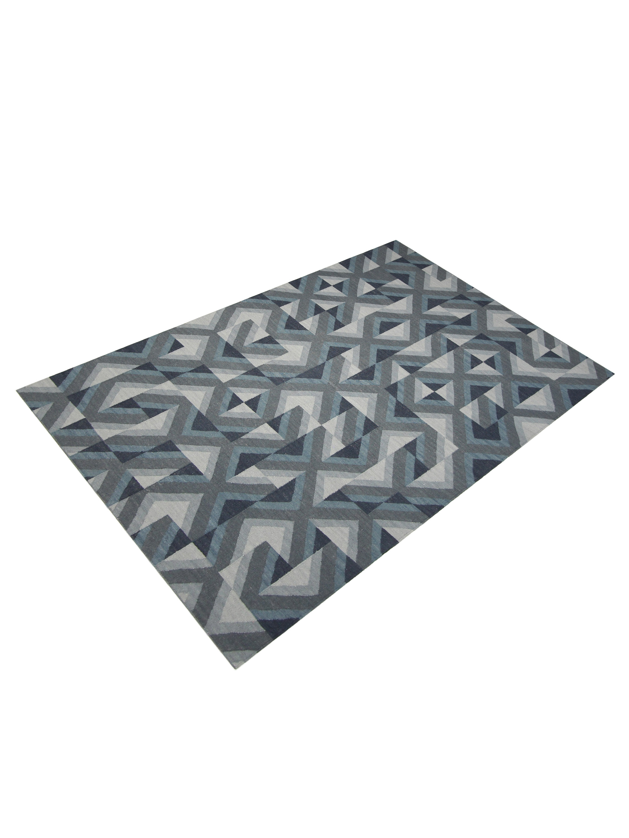 Meditarian Hand Knotted Blue - Image 5 of 6