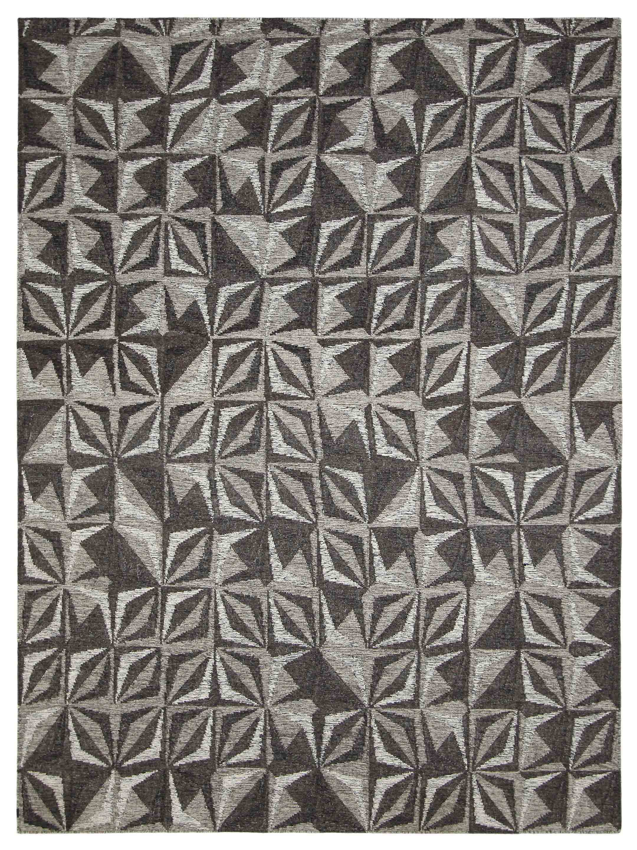 Meditarian Hand Knotted Grey