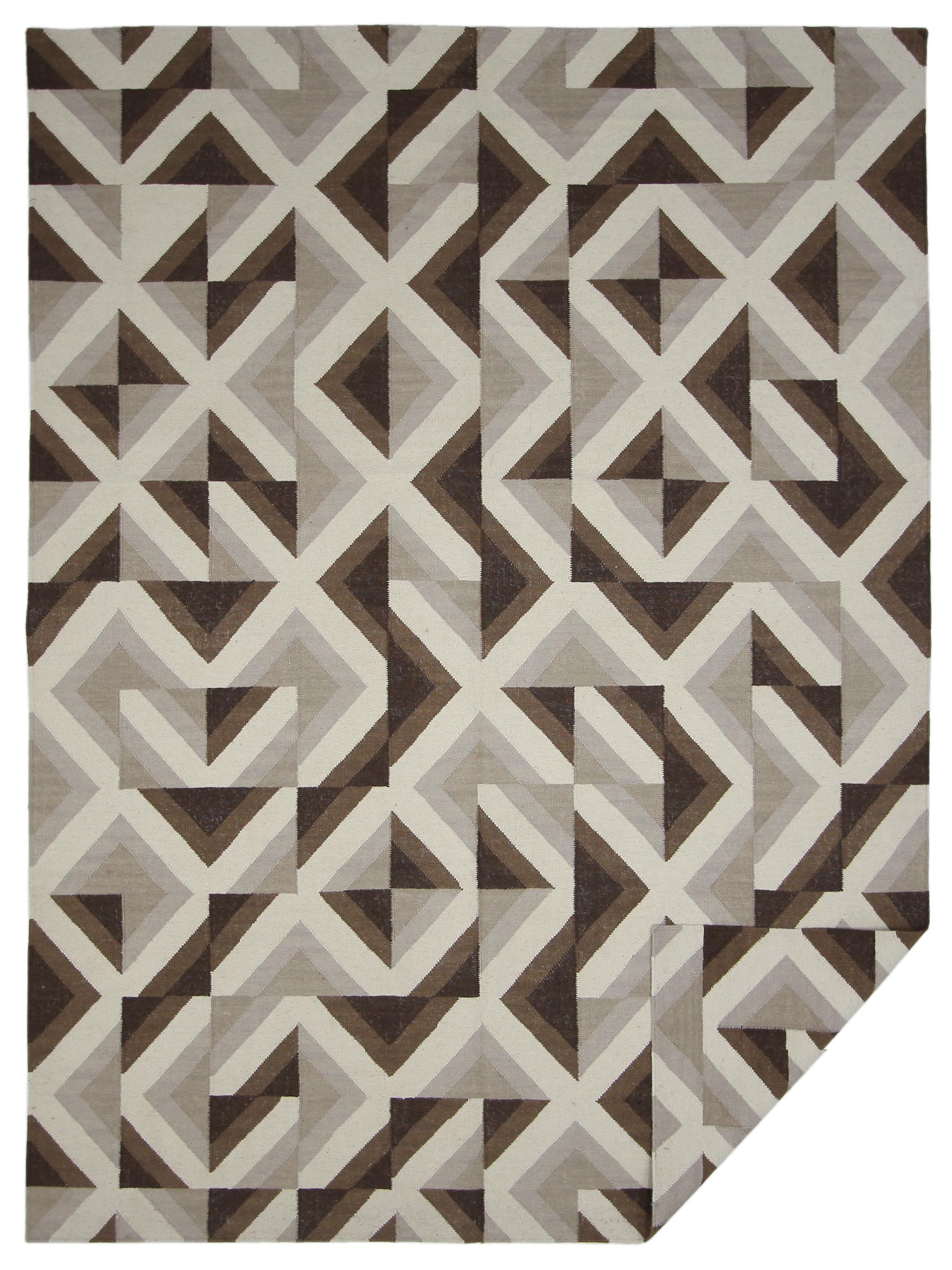 Meditarian Hand Knotted Ivory - Image 5 of 5