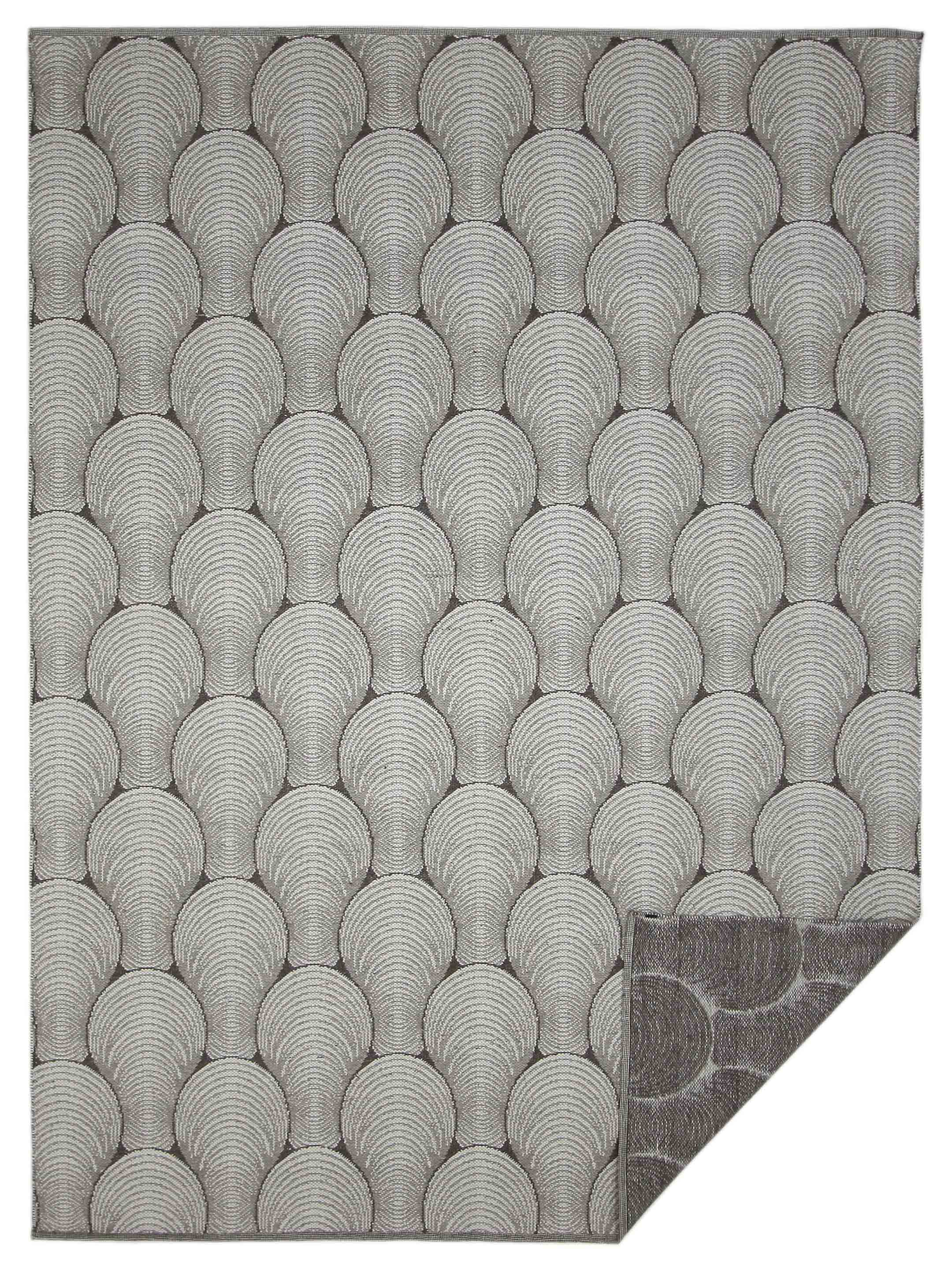 Meditarian Hand Knotted Grey 8x10 - Image 6 of 6
