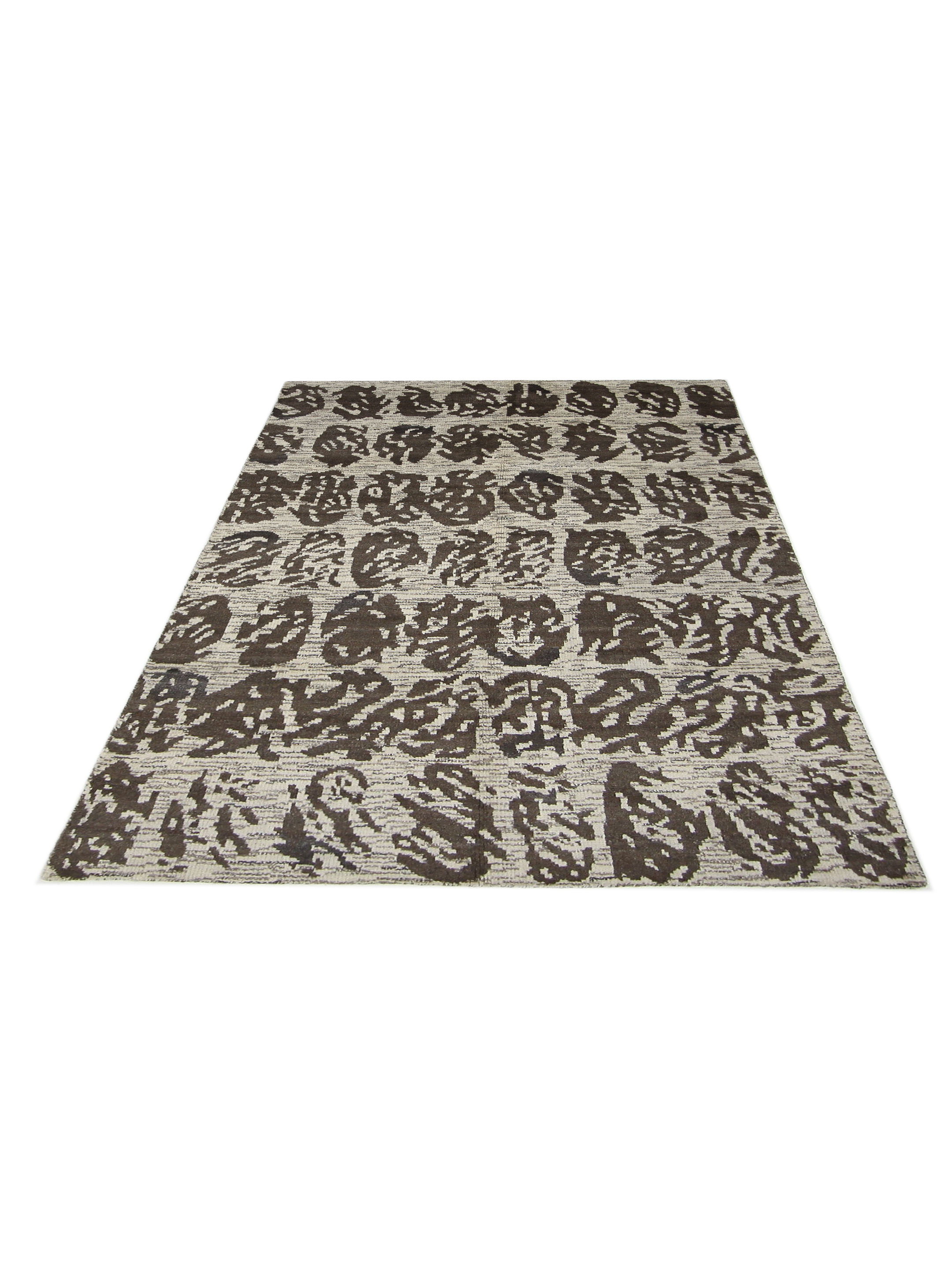 Moroccan I Hand Knotted Beige 6x9 - Image 2 of 6