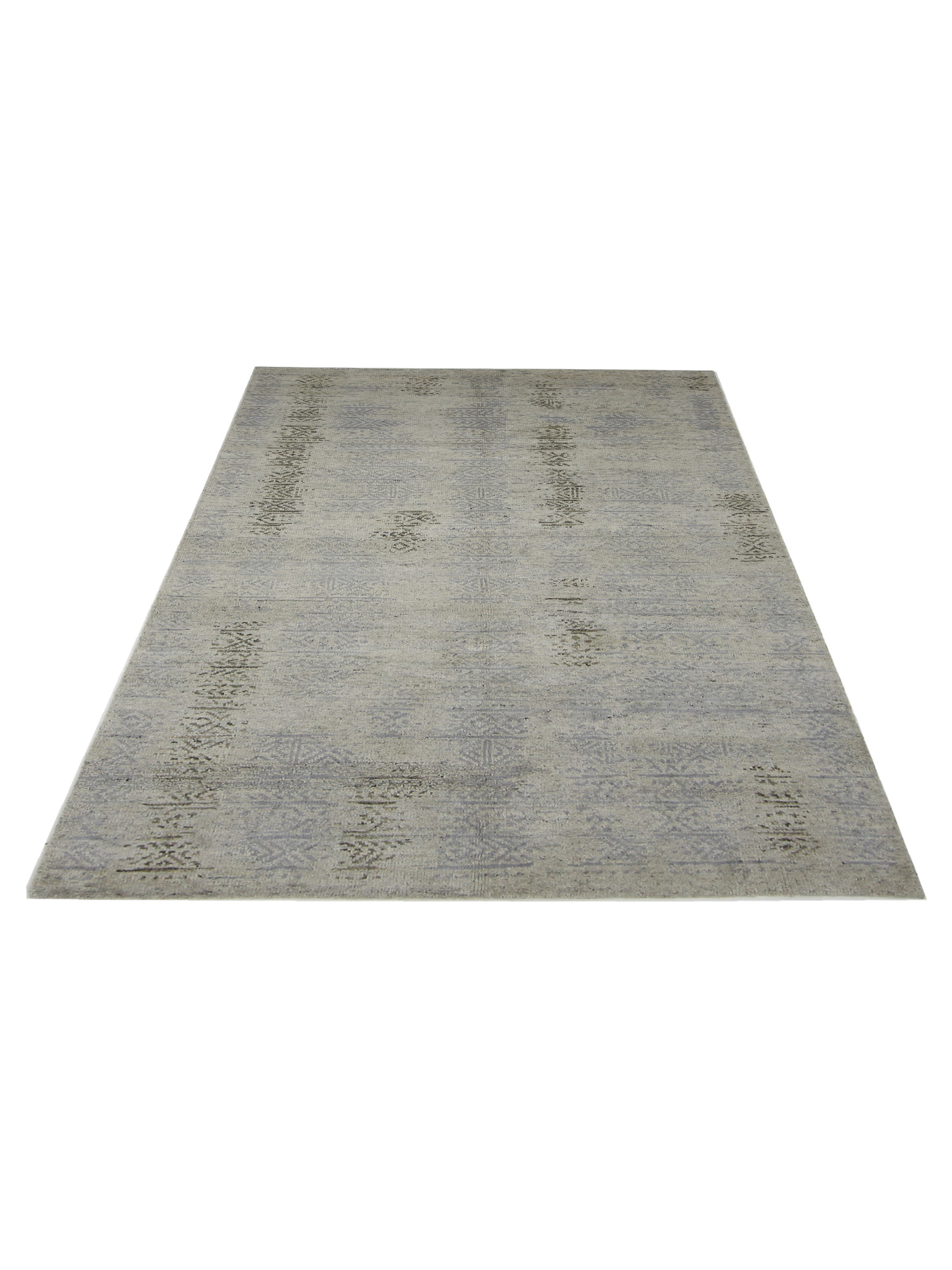 Moroccan I Hand Knotted Beige 6x9 - Image 2 of 6