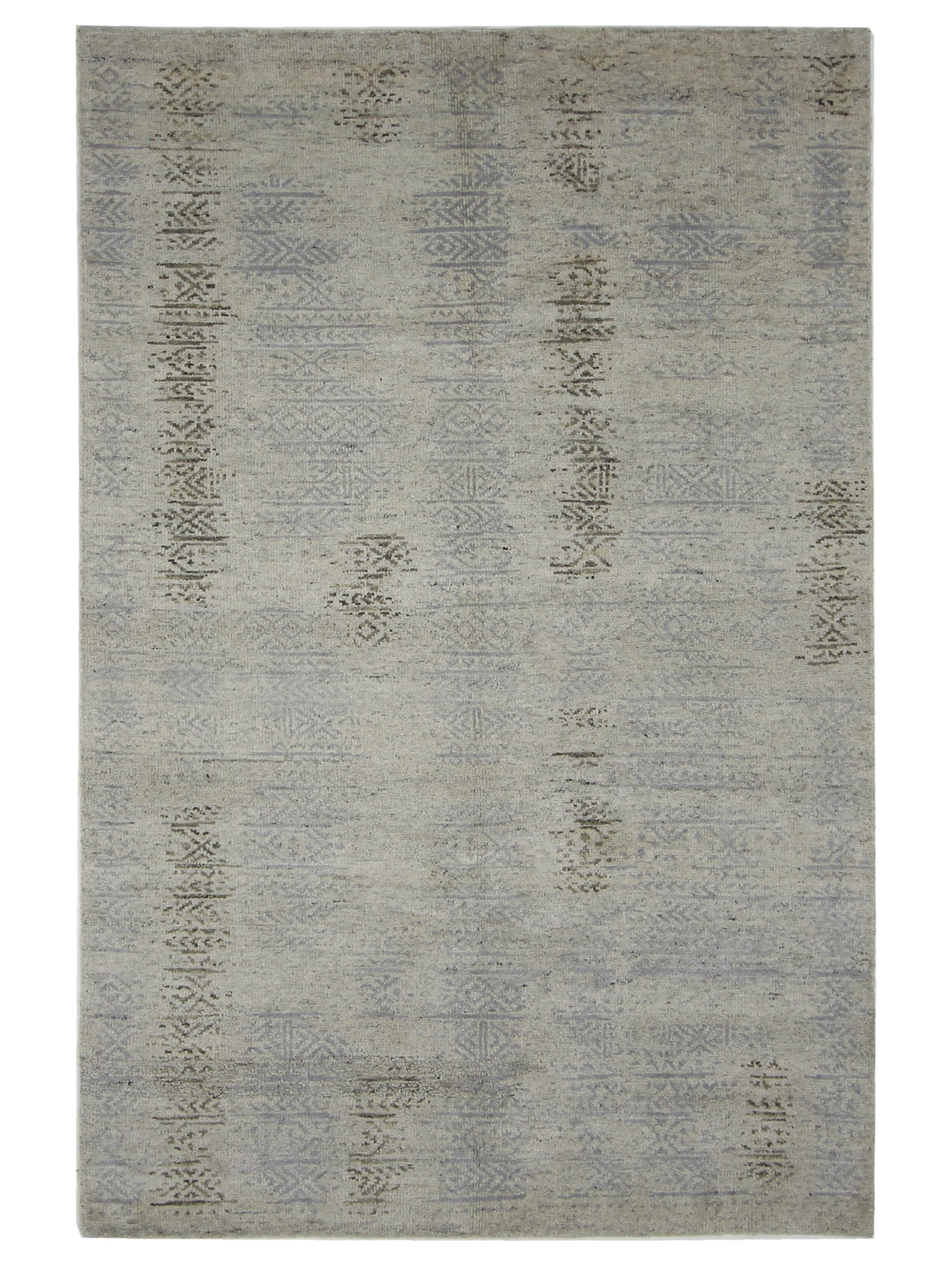 Moroccan I Hand Knotted Beige 6x9