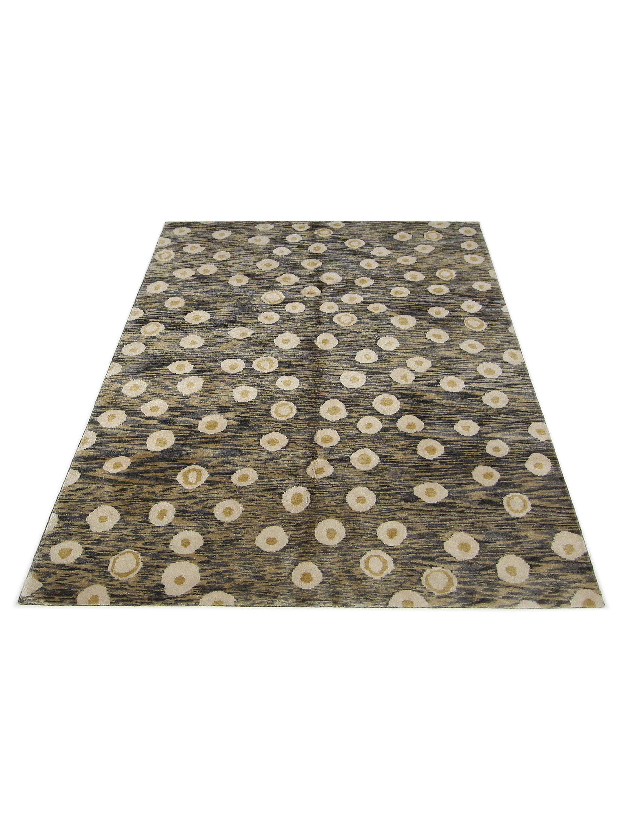 Moroccan I Hand Knotted Gold 6x9 - Image 2 of 6