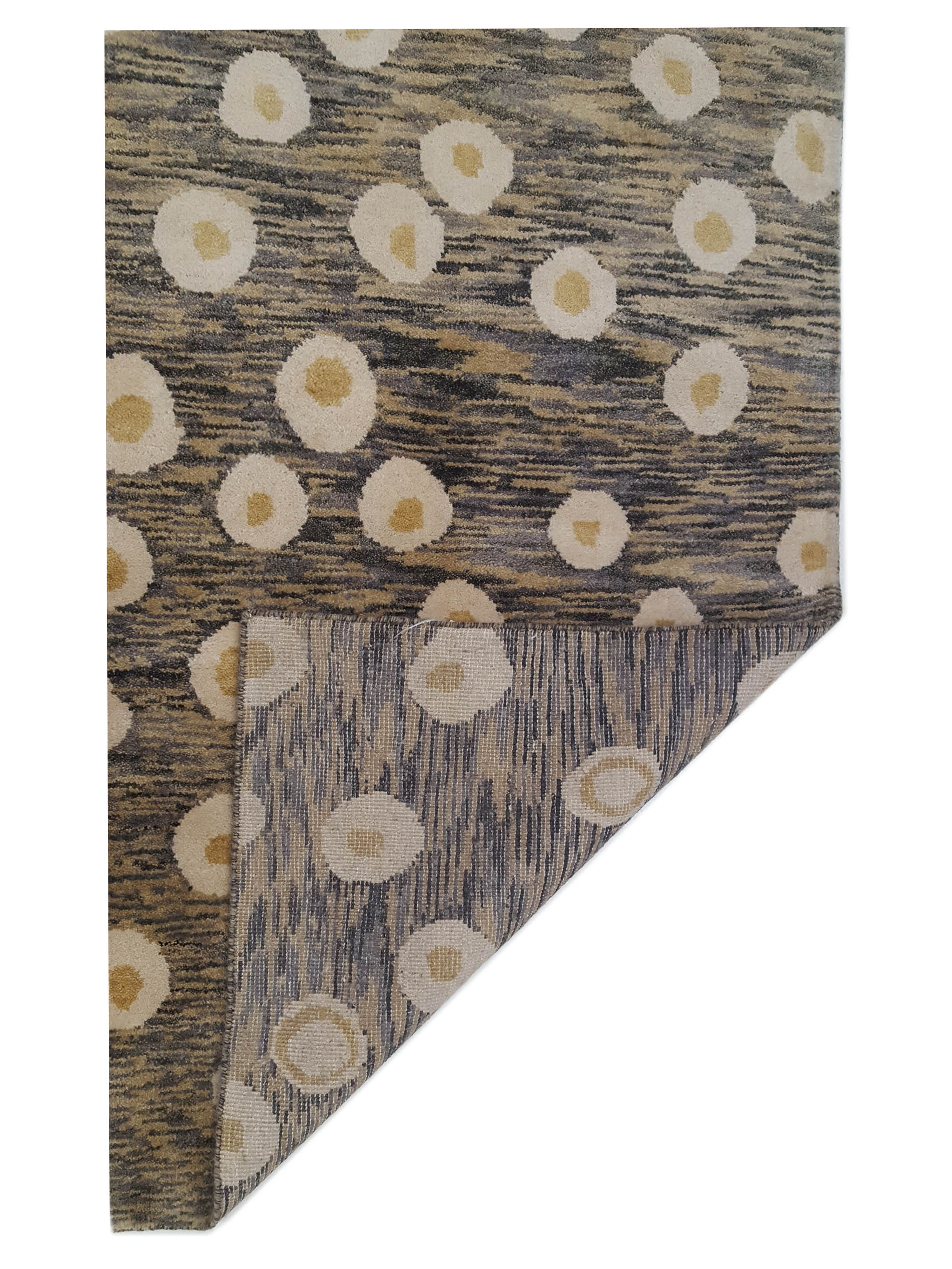 Moroccan I Hand Knotted Gold 6x9 - Image 3 of 6