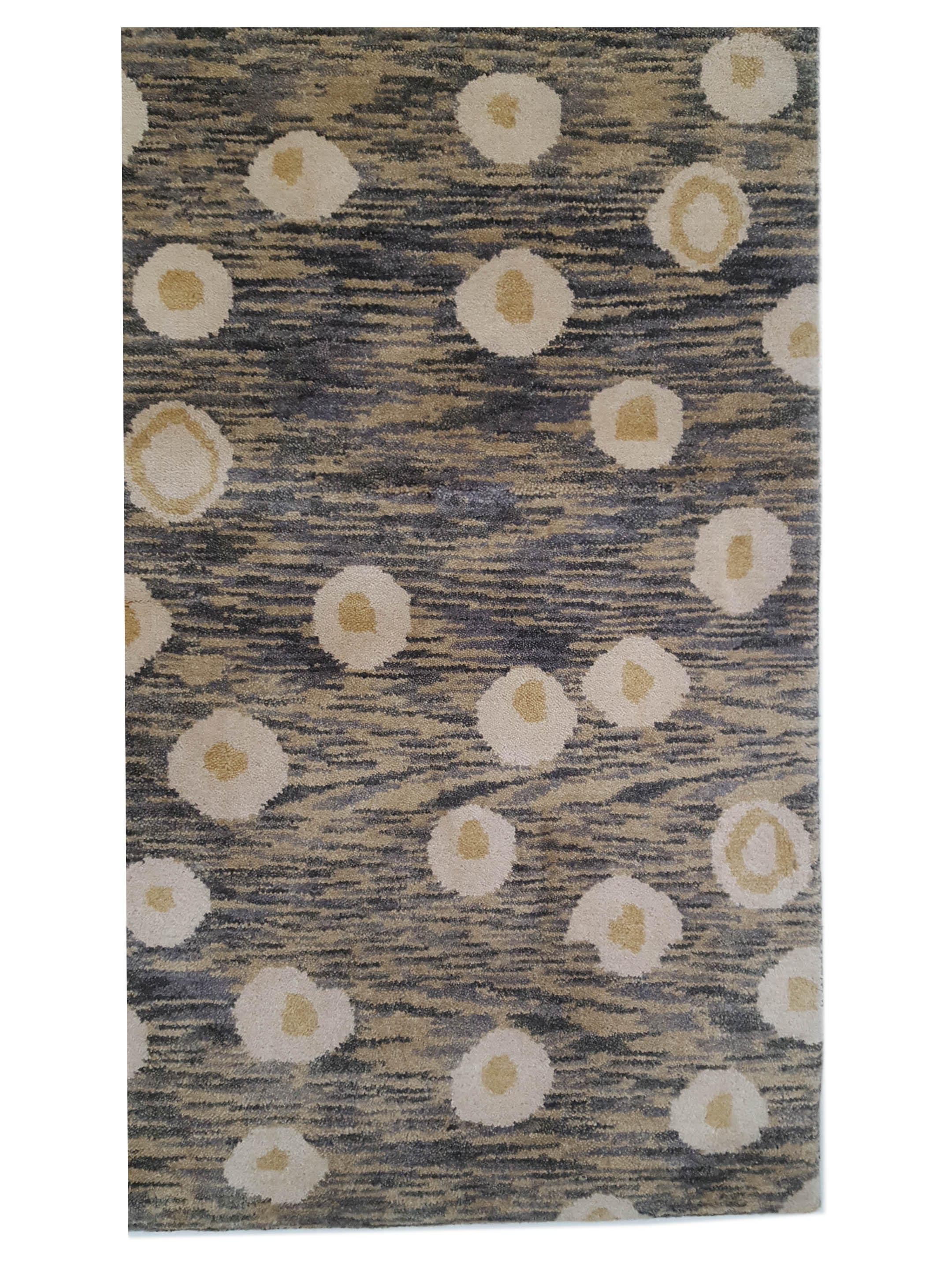 Moroccan I Hand Knotted Gold 6x9 - Image 4 of 6
