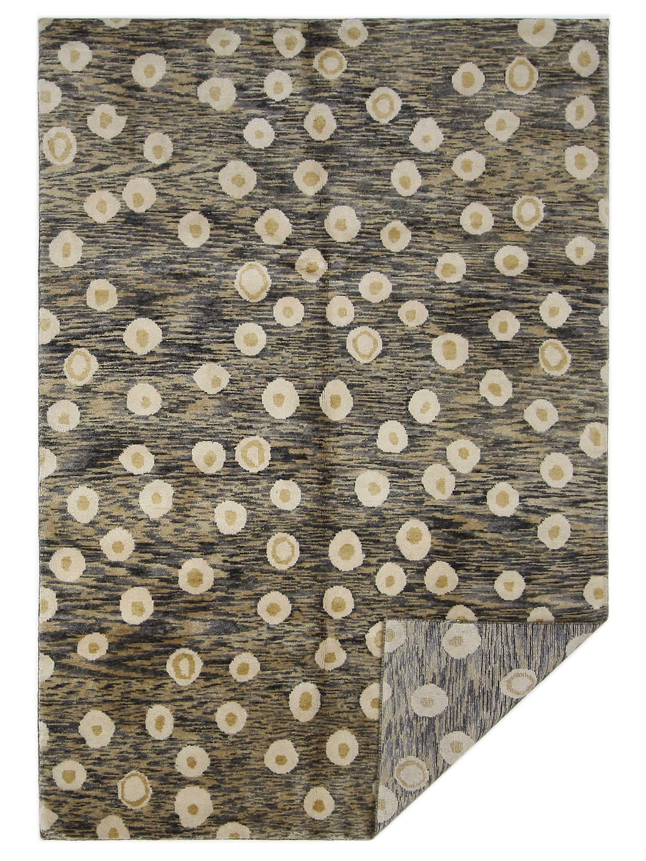 Moroccan I Hand Knotted Gold 6x9 - Image 6 of 6