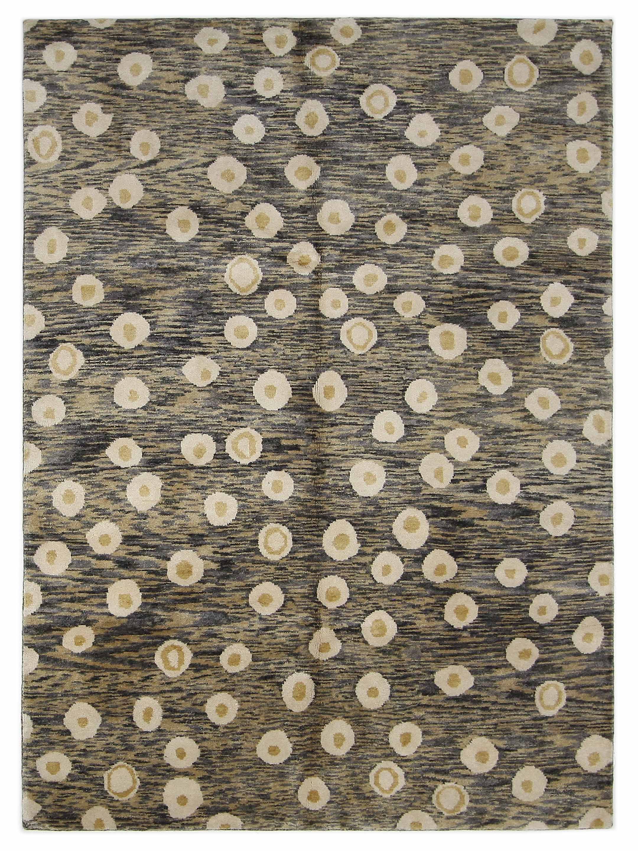 Moroccan I Hand Knotted Gold 6x9