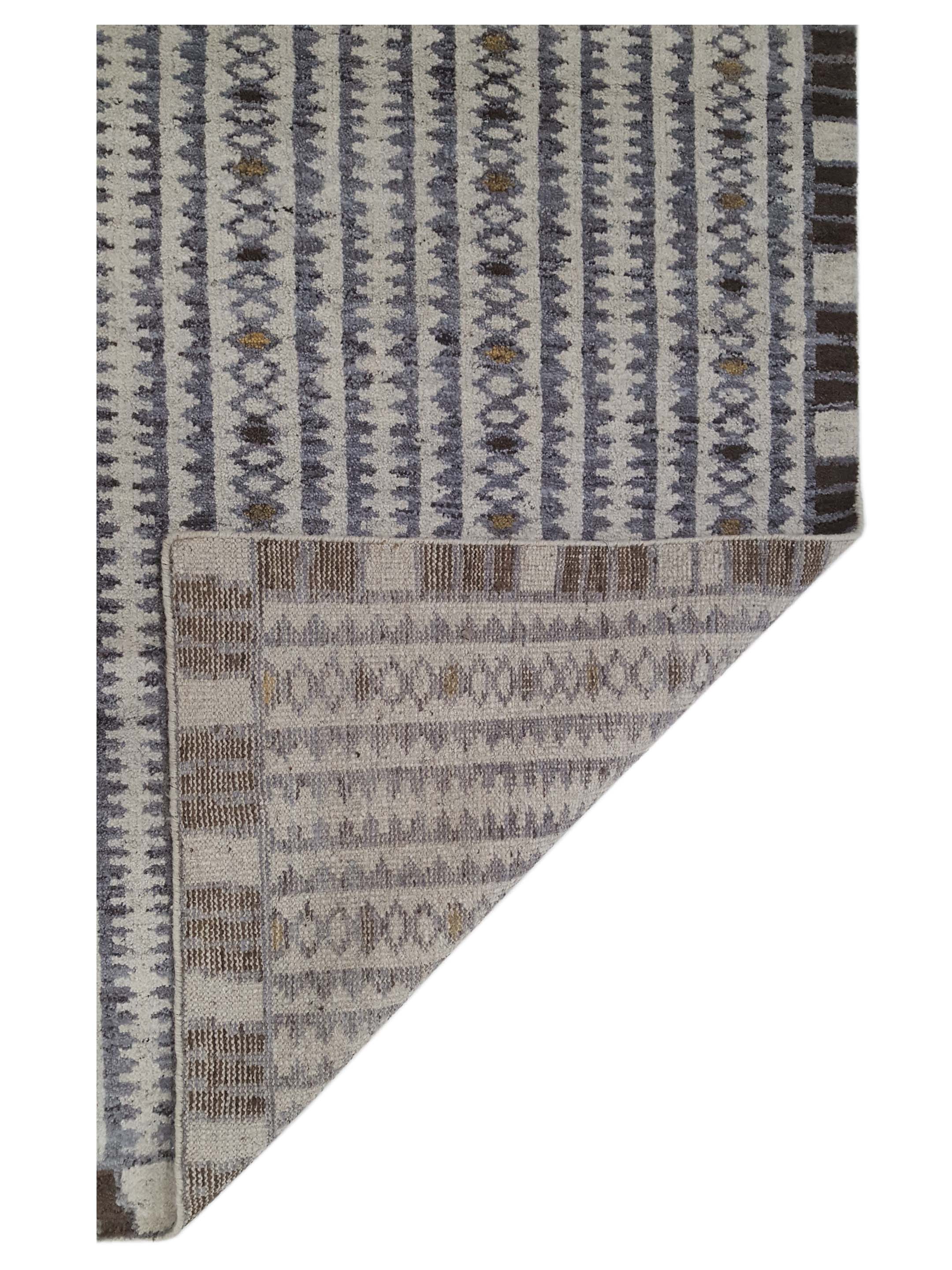 Moroccan I Hand Knotted Beige 6x9 - Image 3 of 6