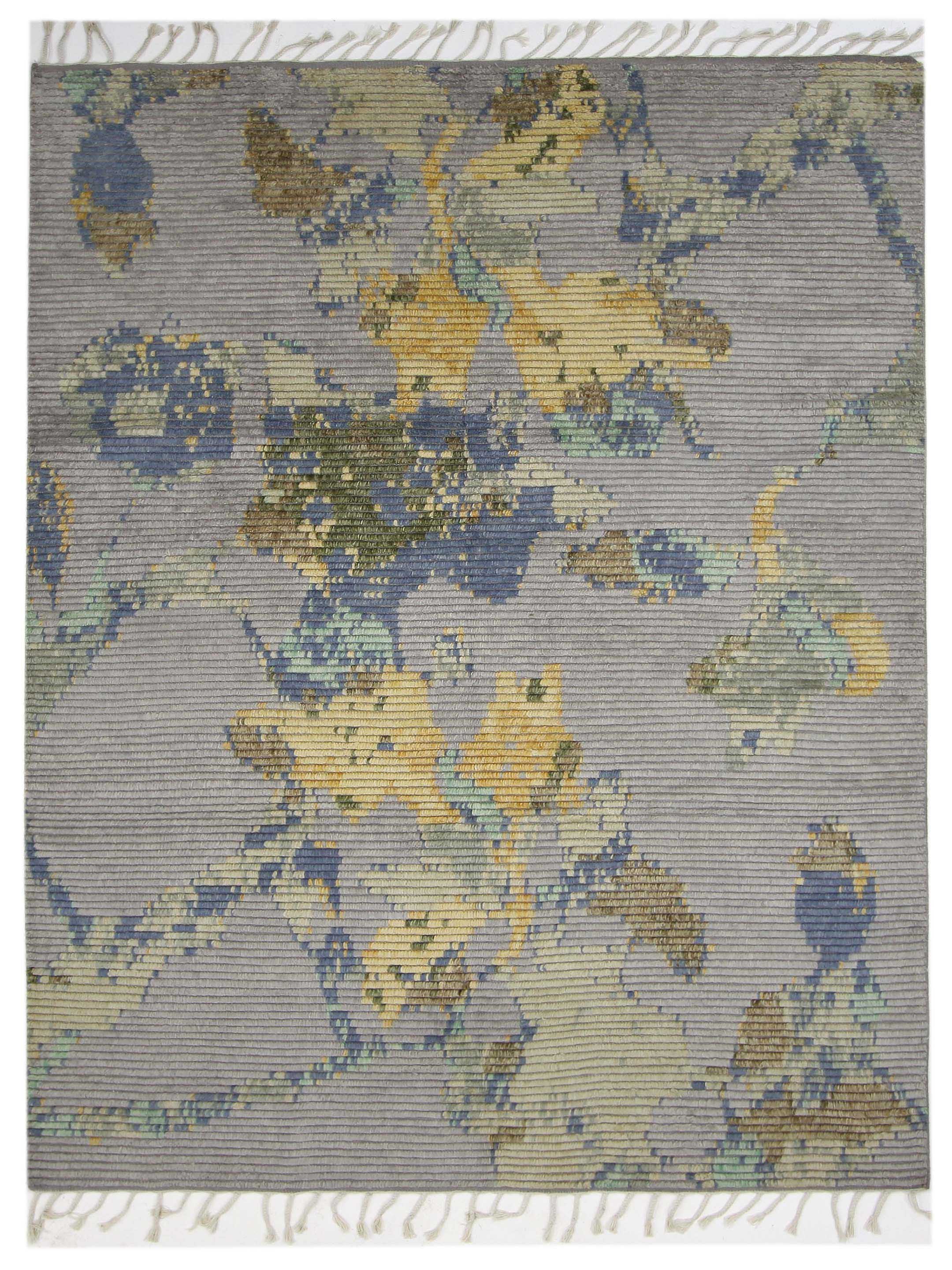 Moroccan I Hand Knotted Grey