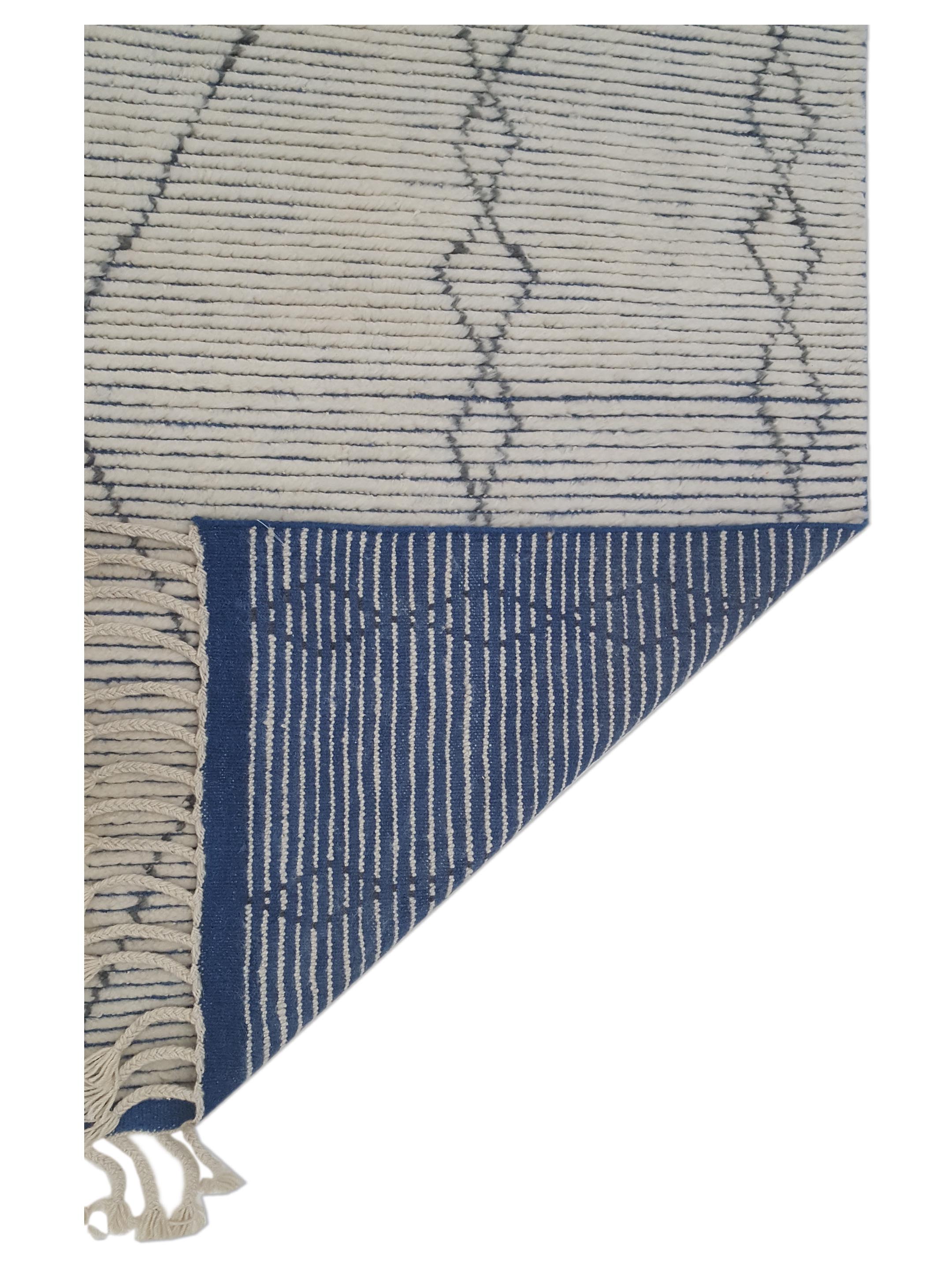 Moroccan I Hand Knotted Ivory 8x10 - Image 3 of 6