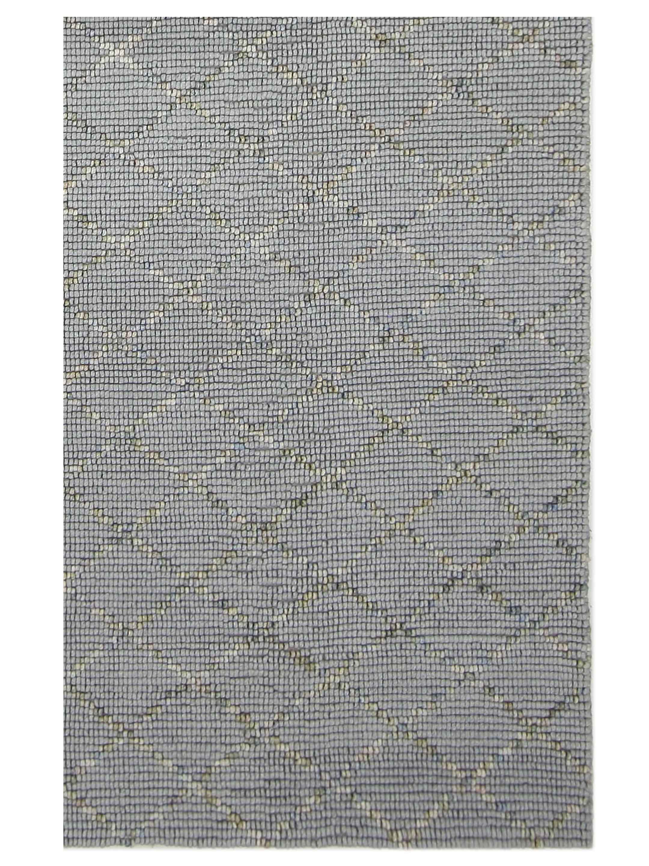Moroccan I Hand Knotted Lt.Blue 8x10 - Image 3 of 5