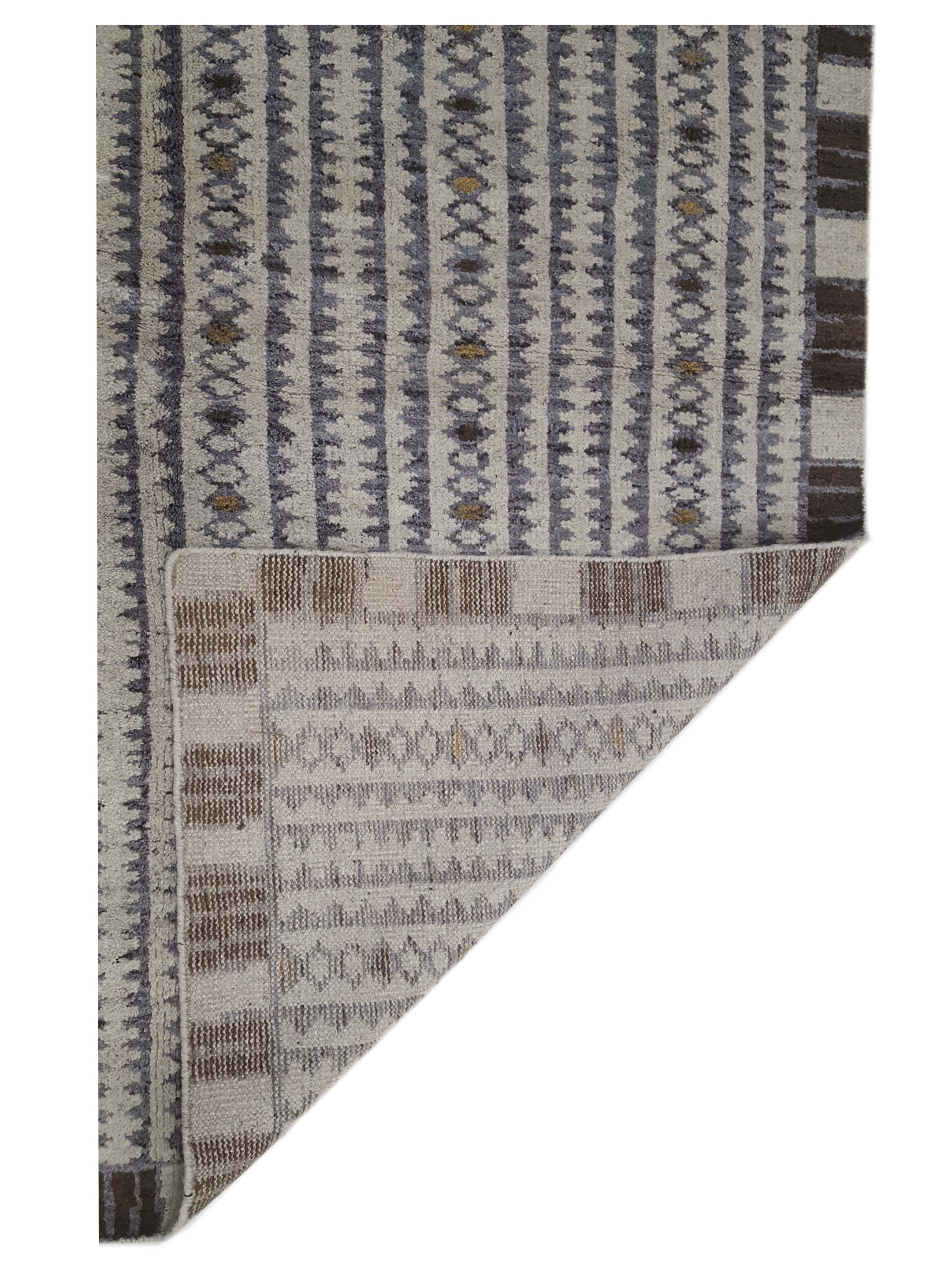 Moroccan I Hand Knotted Beige 9x12 - Image 3 of 6