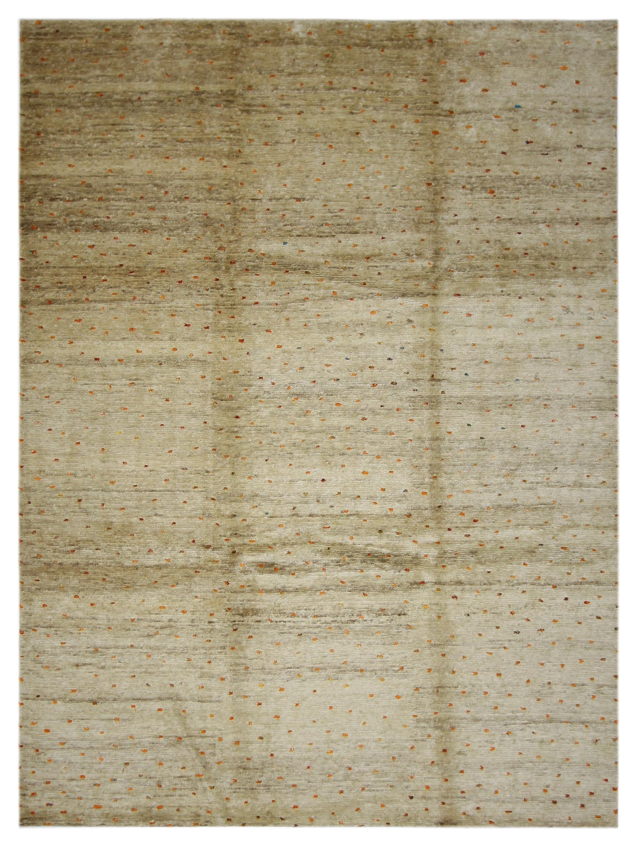 Moroccan I Hand Knotted Gold 9x12