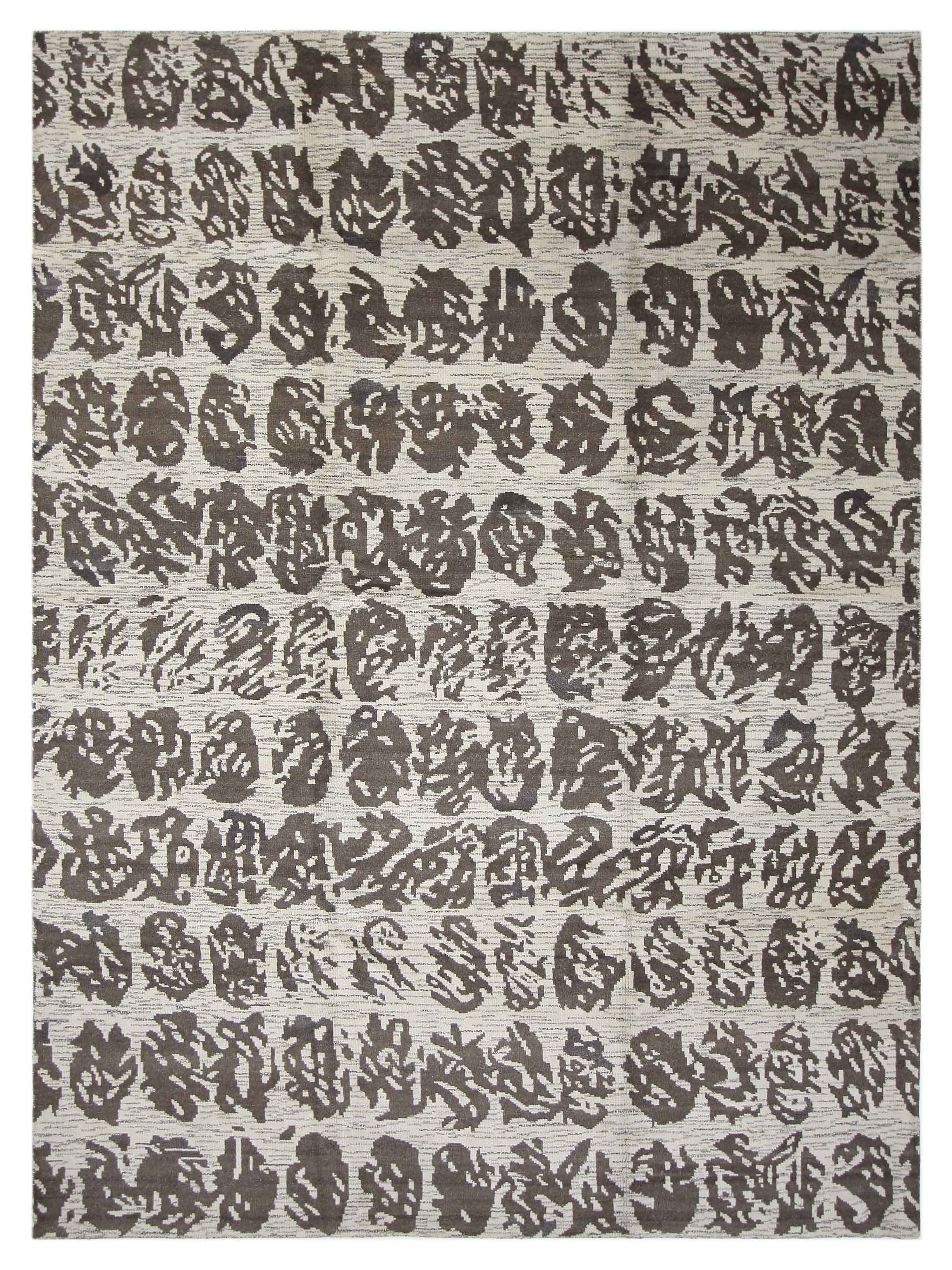 Moroccan I Hand Knotted Beige 10x14