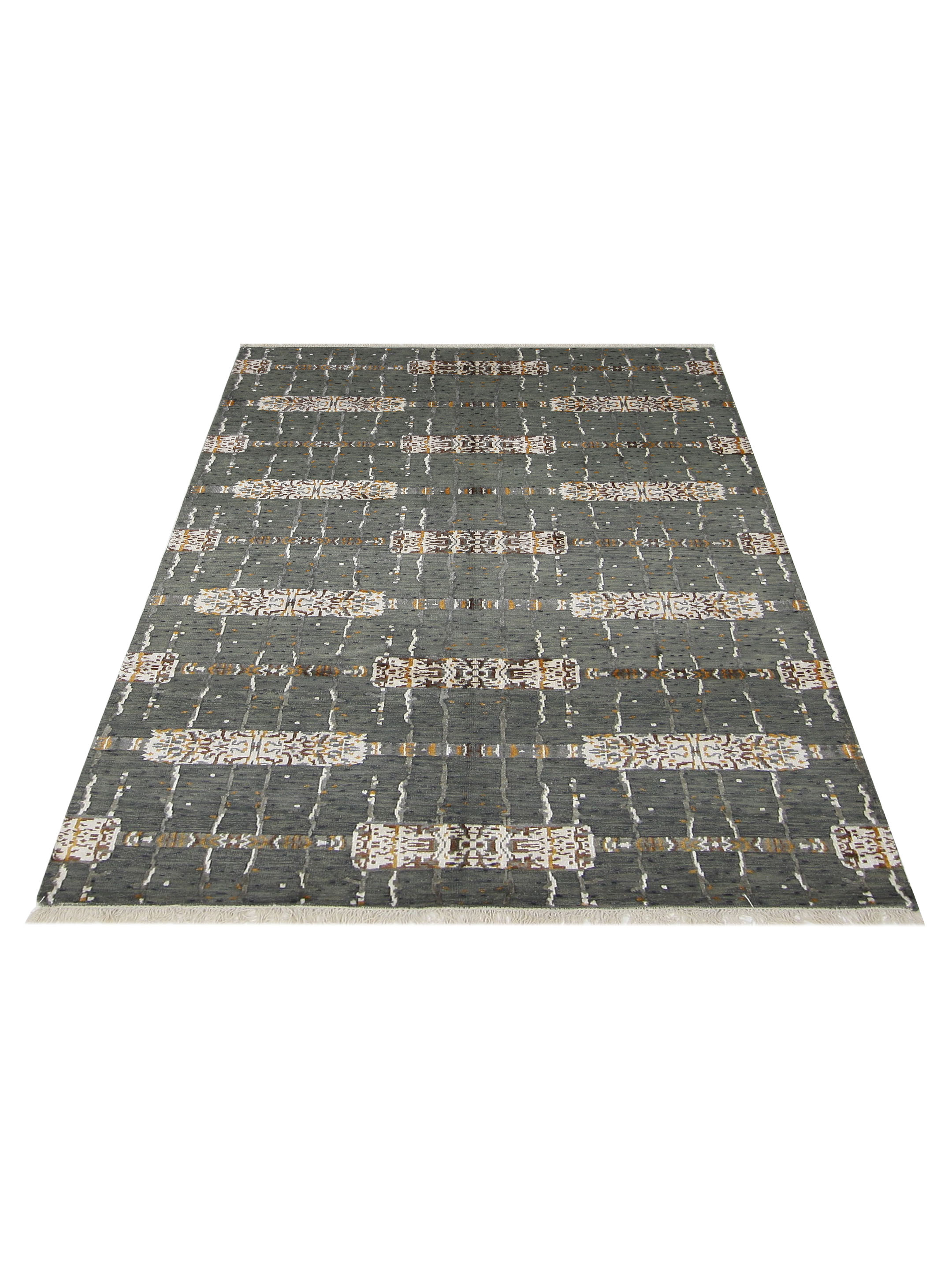 Nepoli Hand Knotted Olive Green - Image 2 of 6