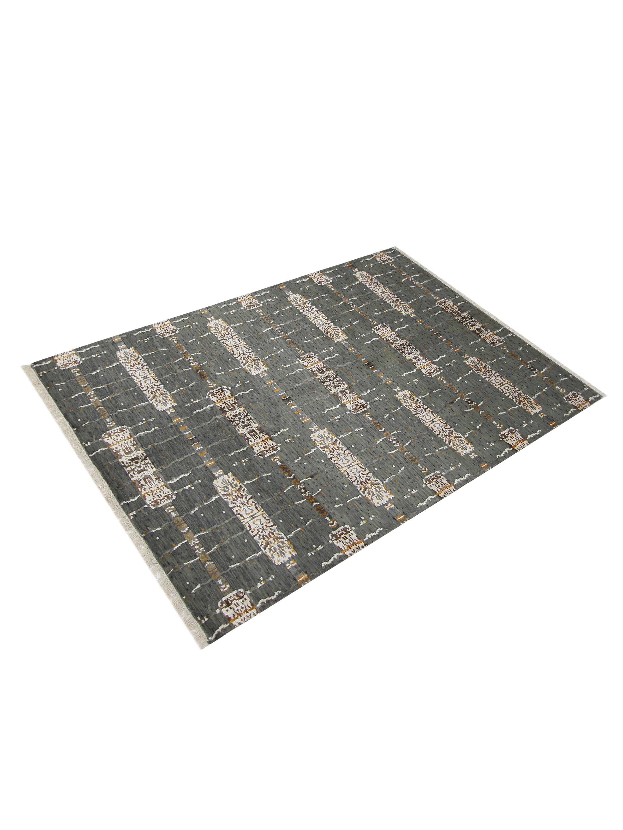 Nepoli Hand Knotted Olive Green - Image 5 of 6