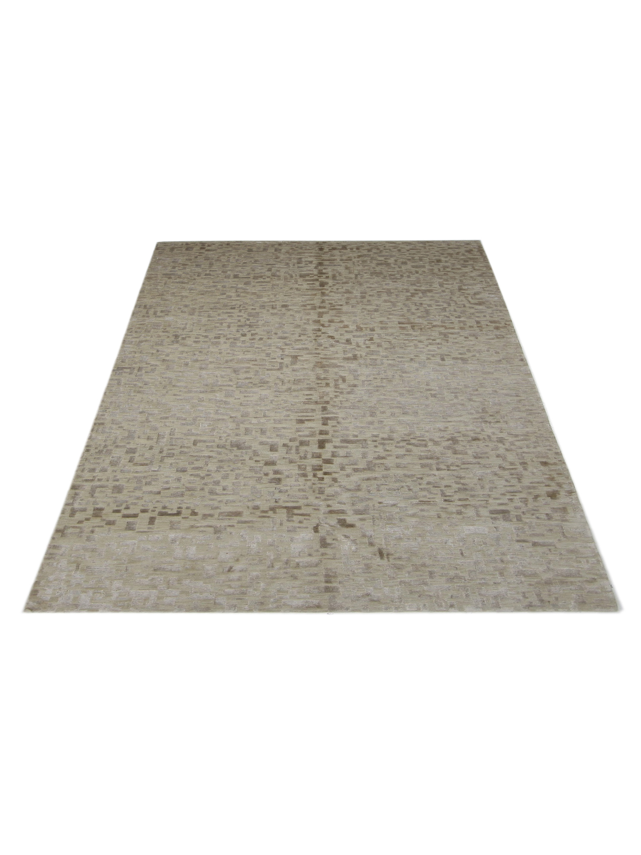 Nepoli Hand Knotted Tan 6x9 - Image 2 of 6