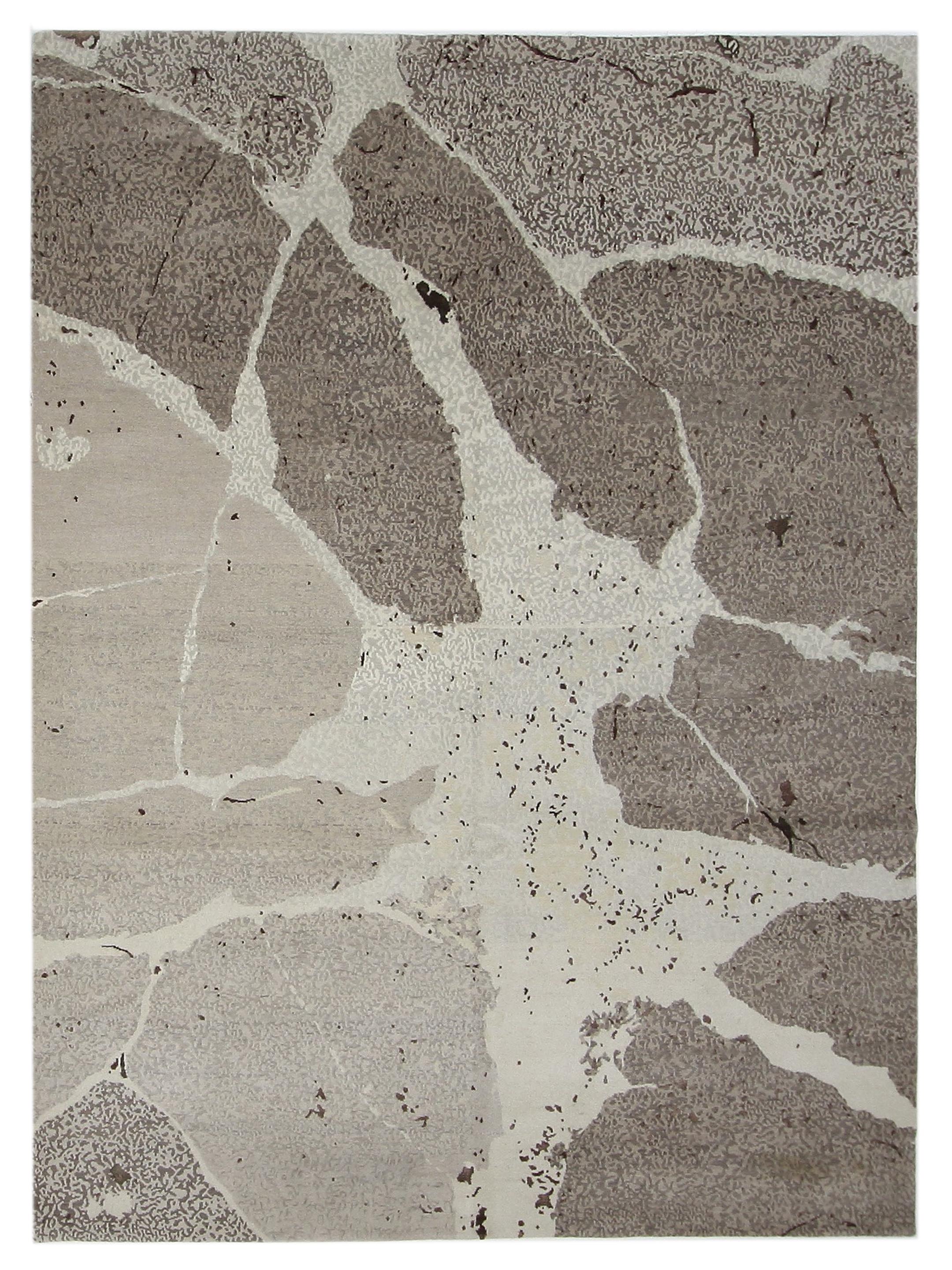 Nepoli Hand Knotted Khaki 8x10