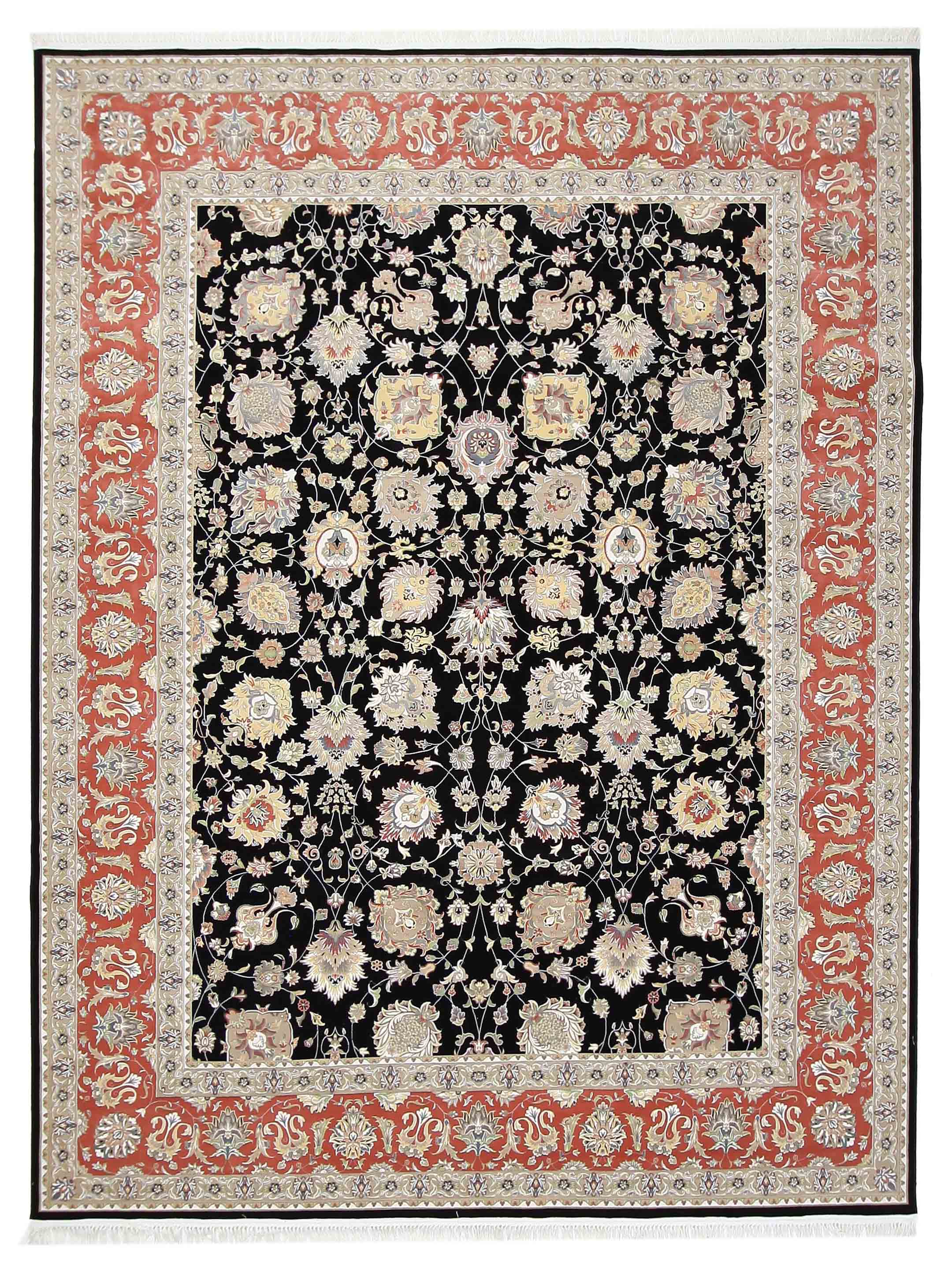 Heirloom Power Loom Black 10x13