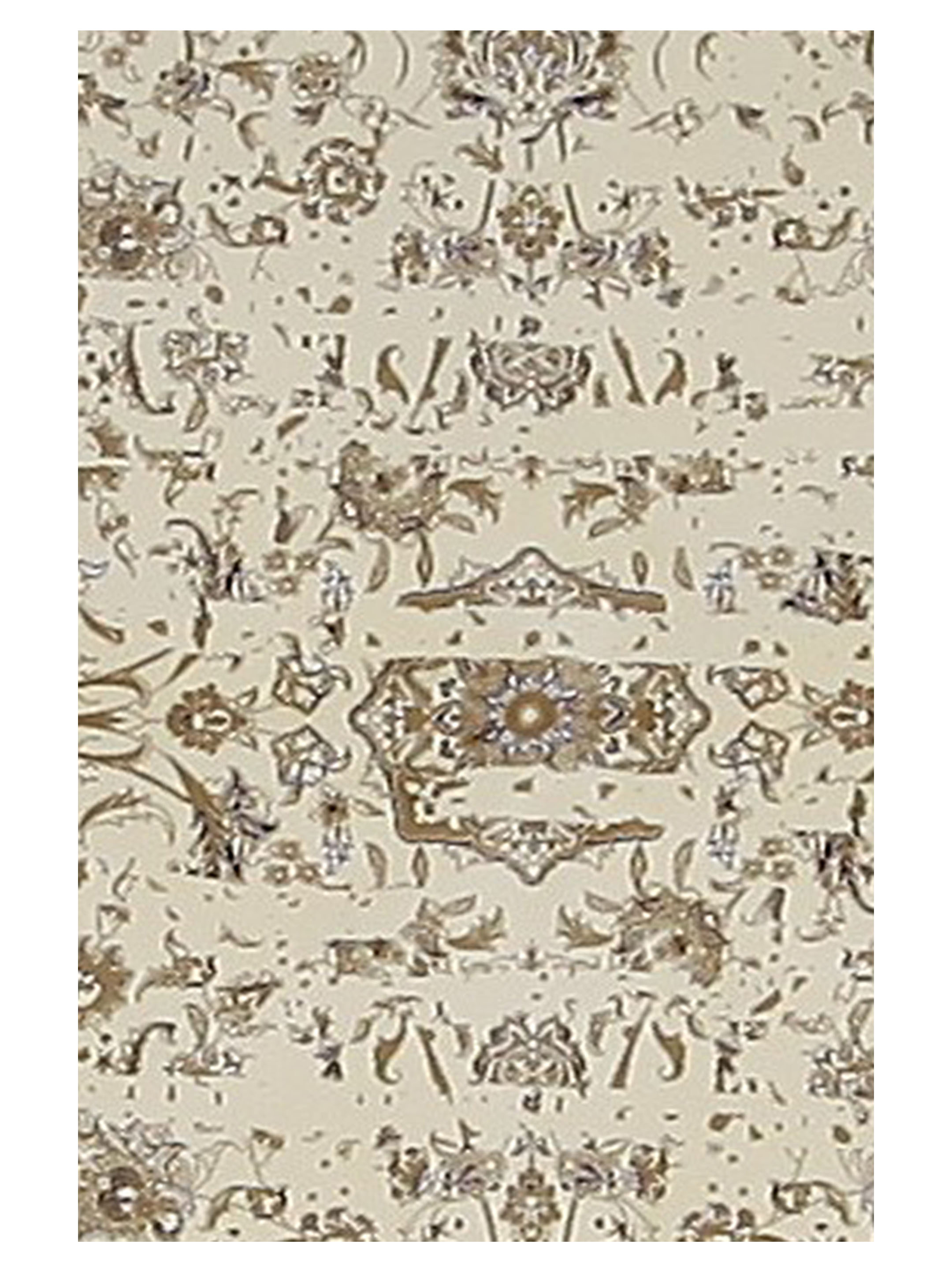 Super Heirloom Hand Loom Ivory 5x8 - Image 4 of 5