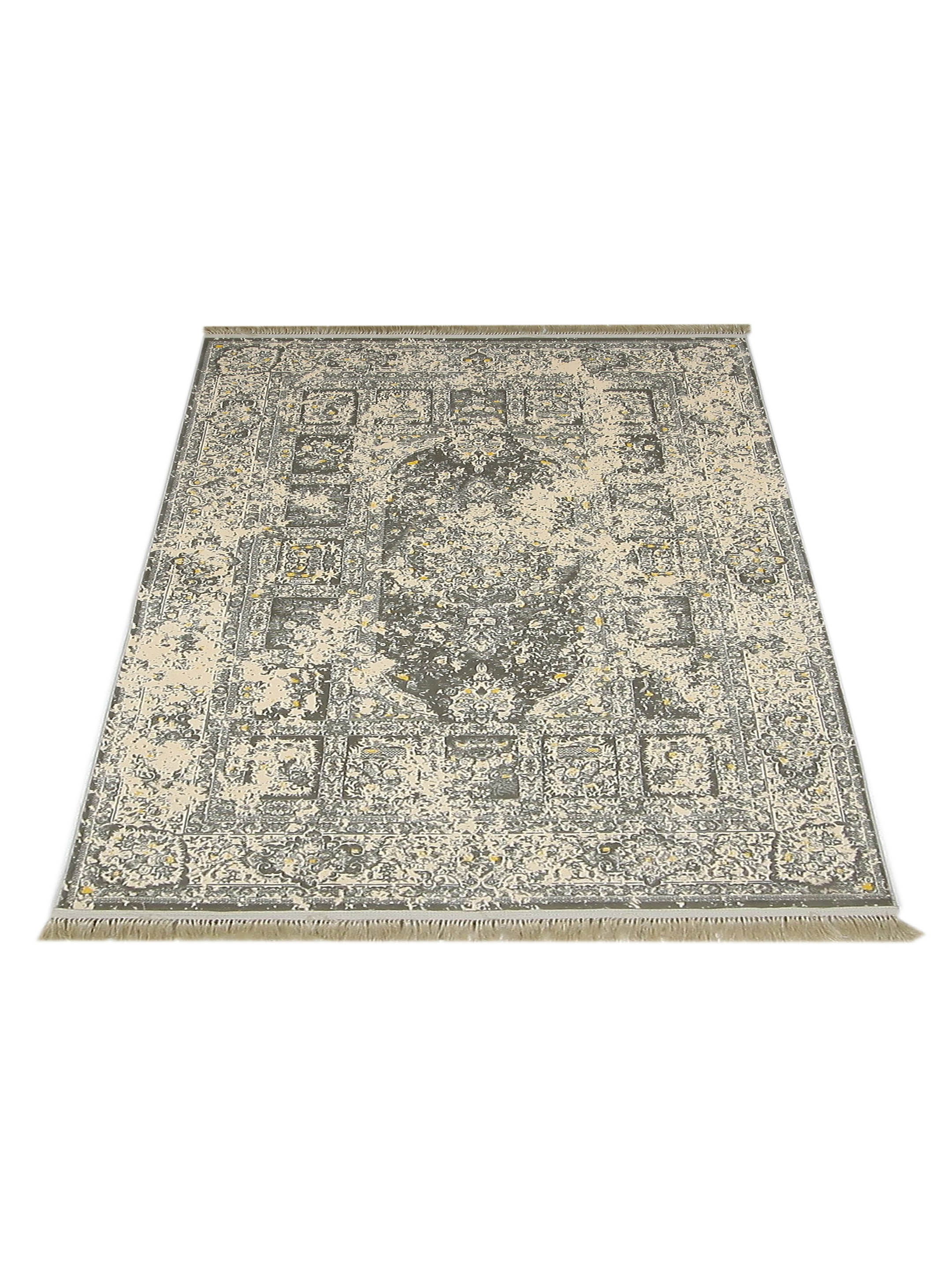 Super Heirloom Hand Loom Ivory 5x8 - Image 2 of 5