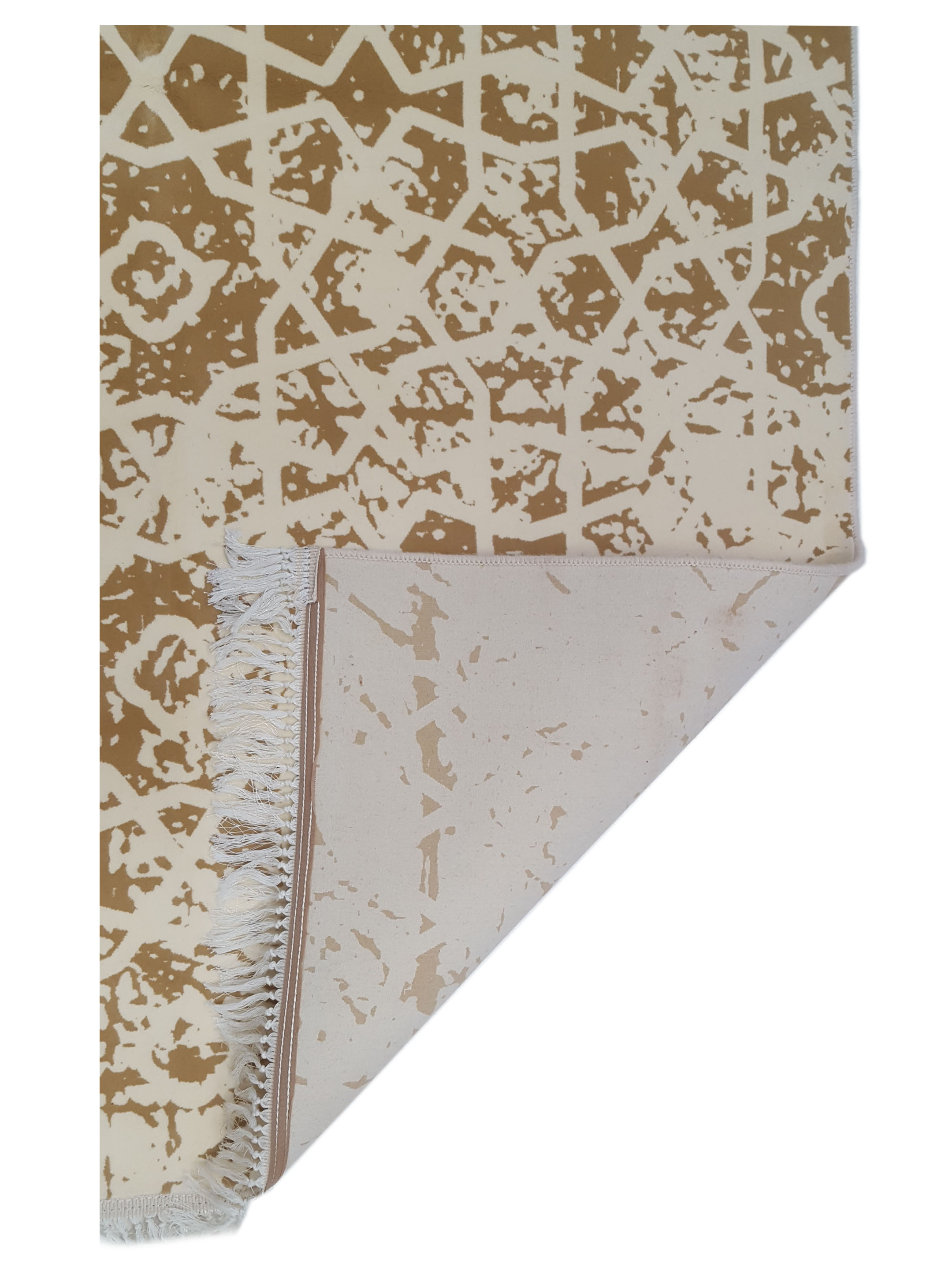 Super Heirloom Hand Loom Khaki 5x8 - Image 5 of 5
