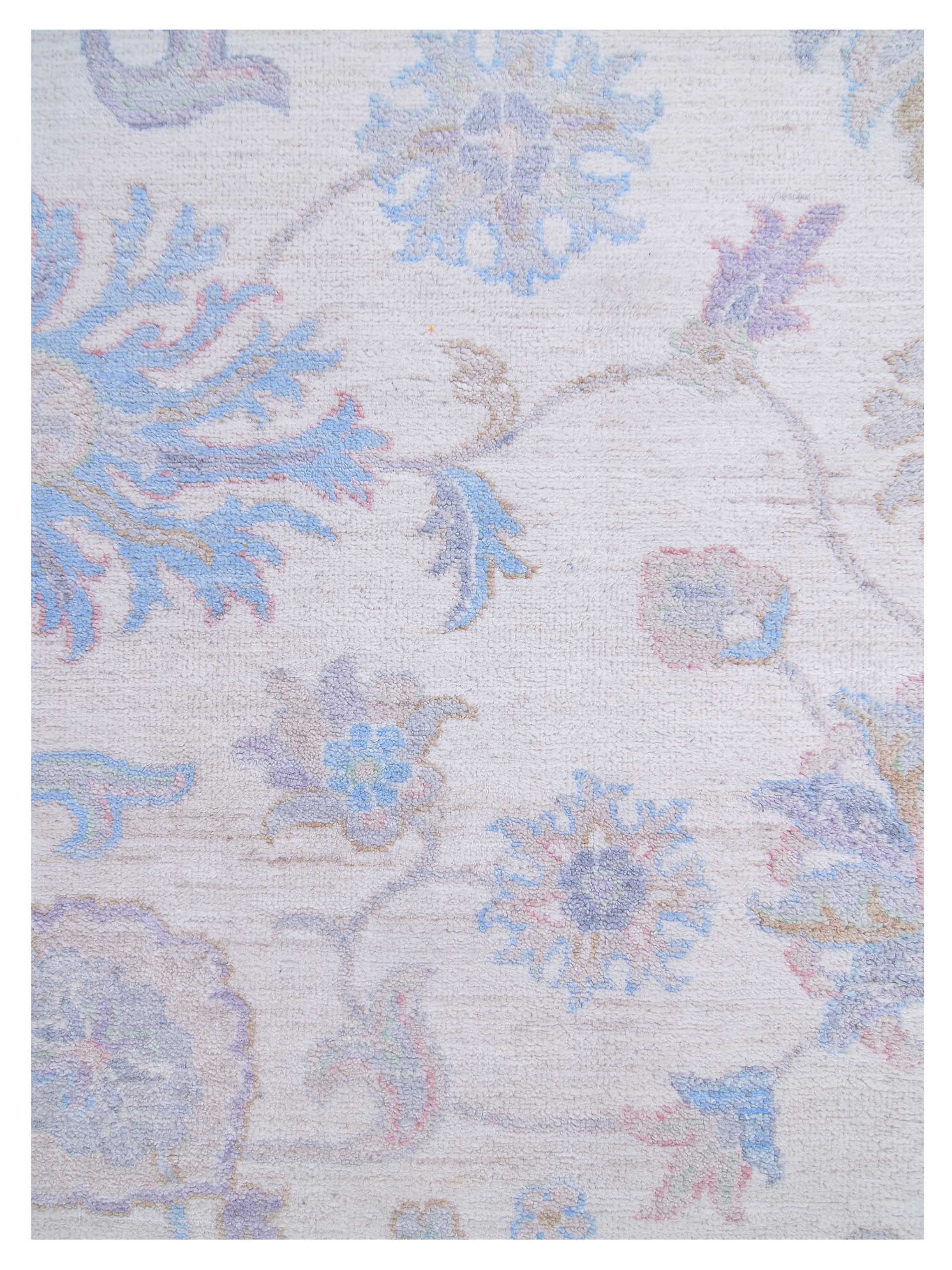 Ziegler Hand Knotted Ivory 9x12 - Image 4 of 5